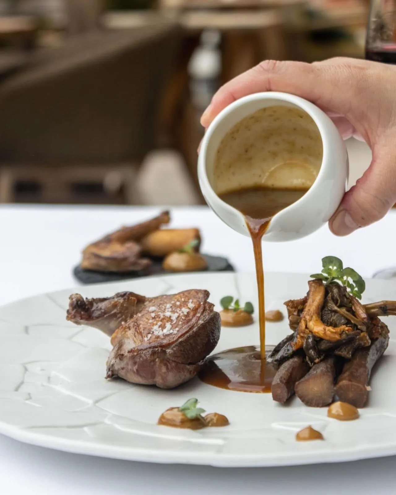 Restaurant/places to eat in Hotel Le V de Vaujany