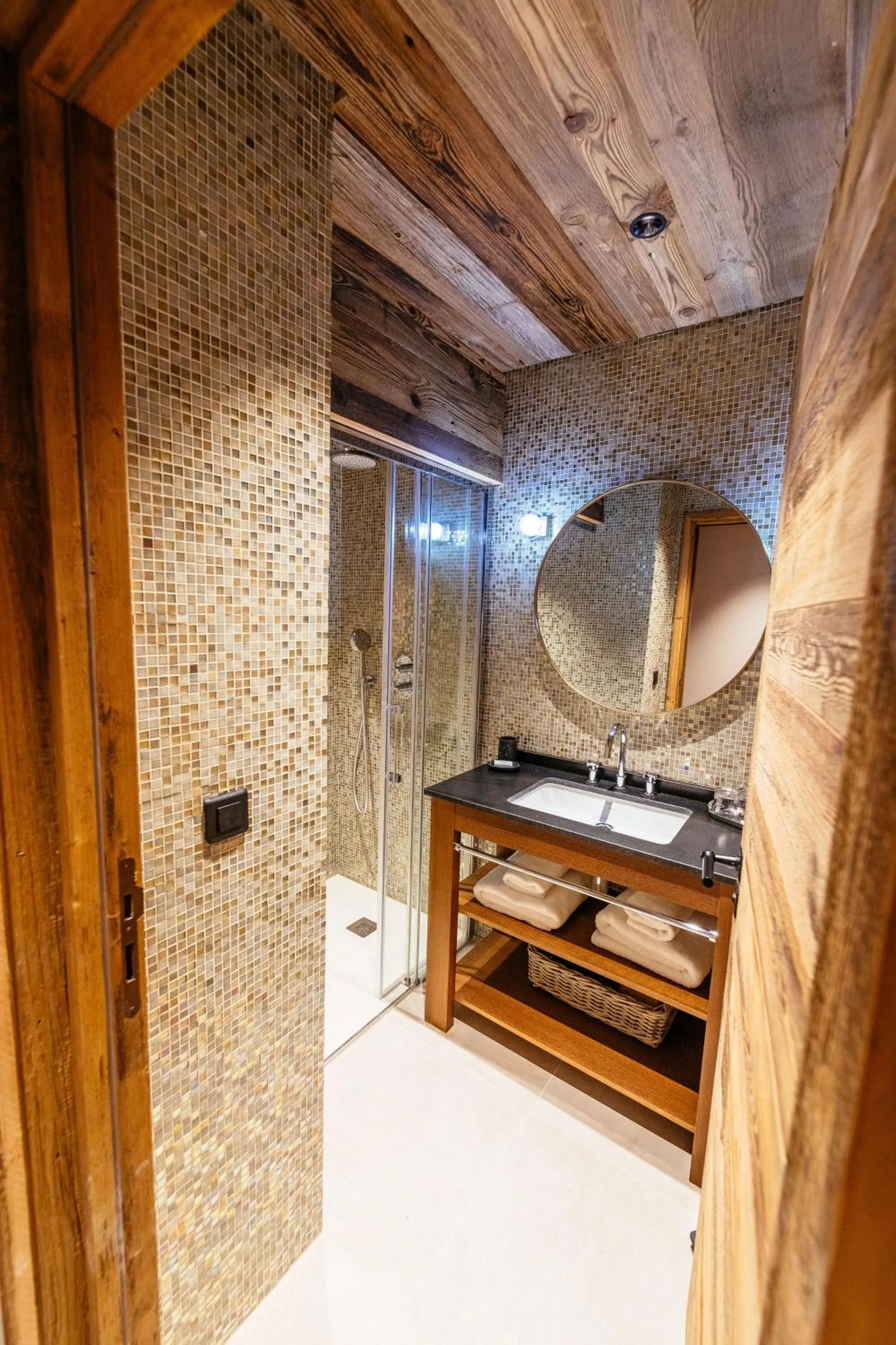 Bathroom in Hotel Le V de Vaujany