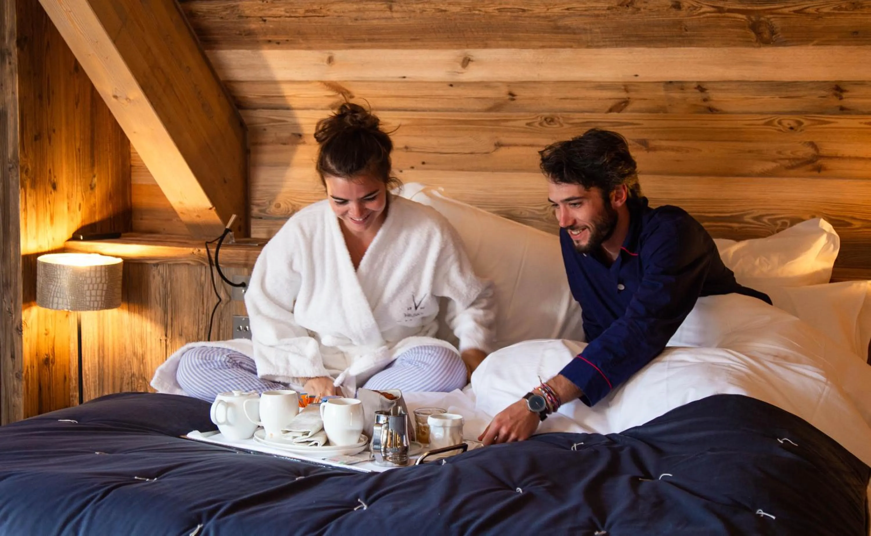 Bed in Hotel Le V de Vaujany