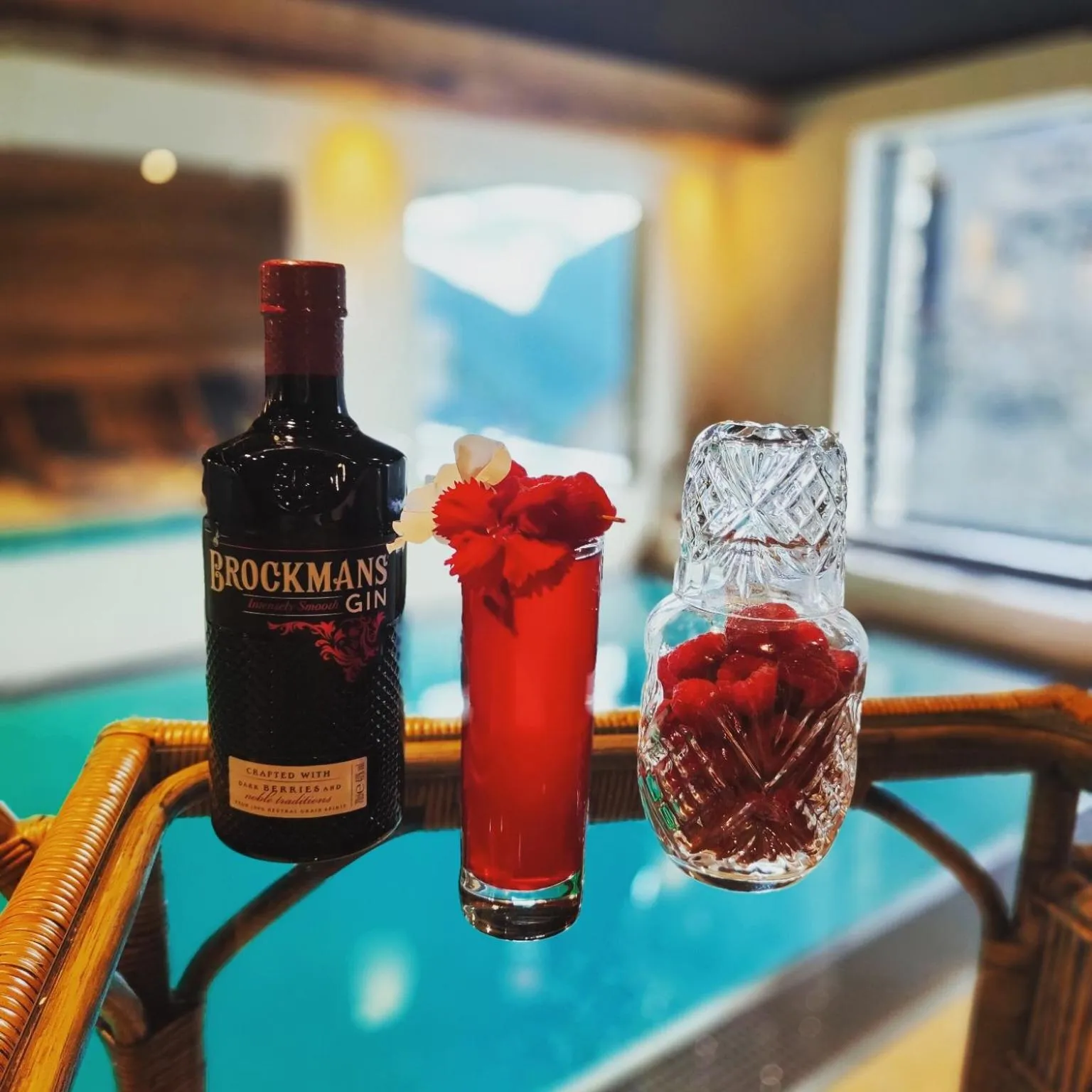 Lounge or bar in Hotel Le V de Vaujany