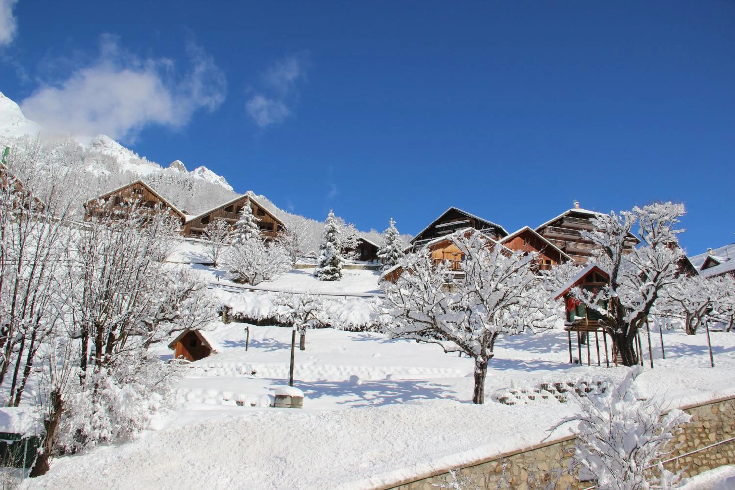 Winter in Hotel Le V de Vaujany