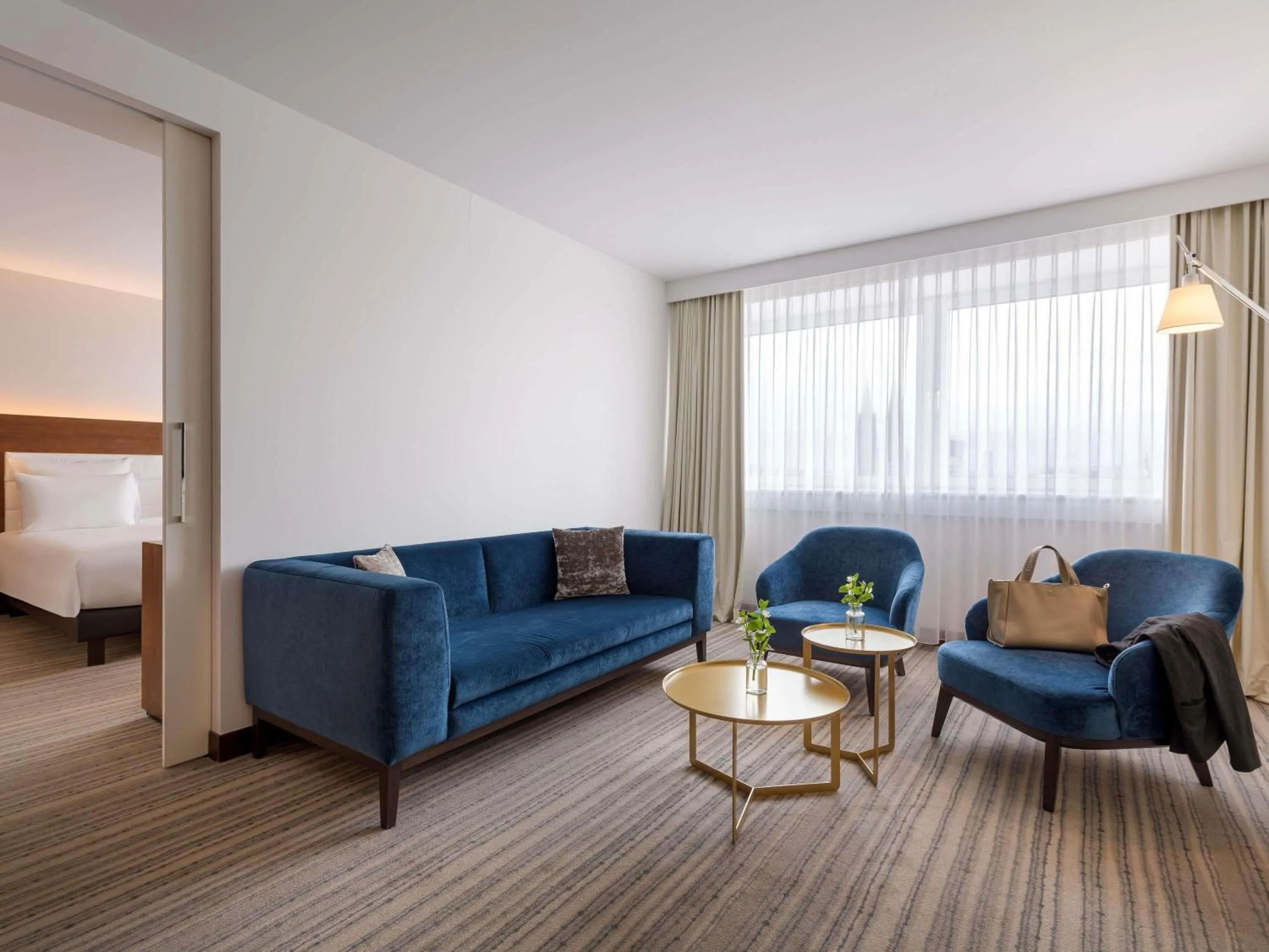 Bedroom, Bed in Pullman Cologne