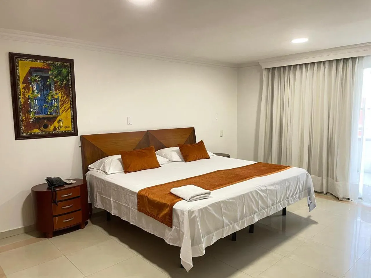 Bedroom in Hotel Charthon Barranquilla