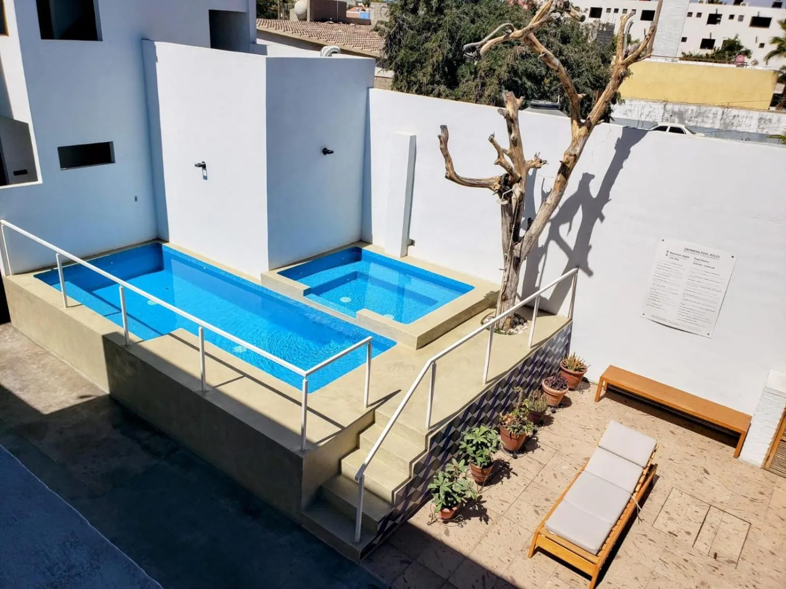 Pool view in Casa Palo Verde