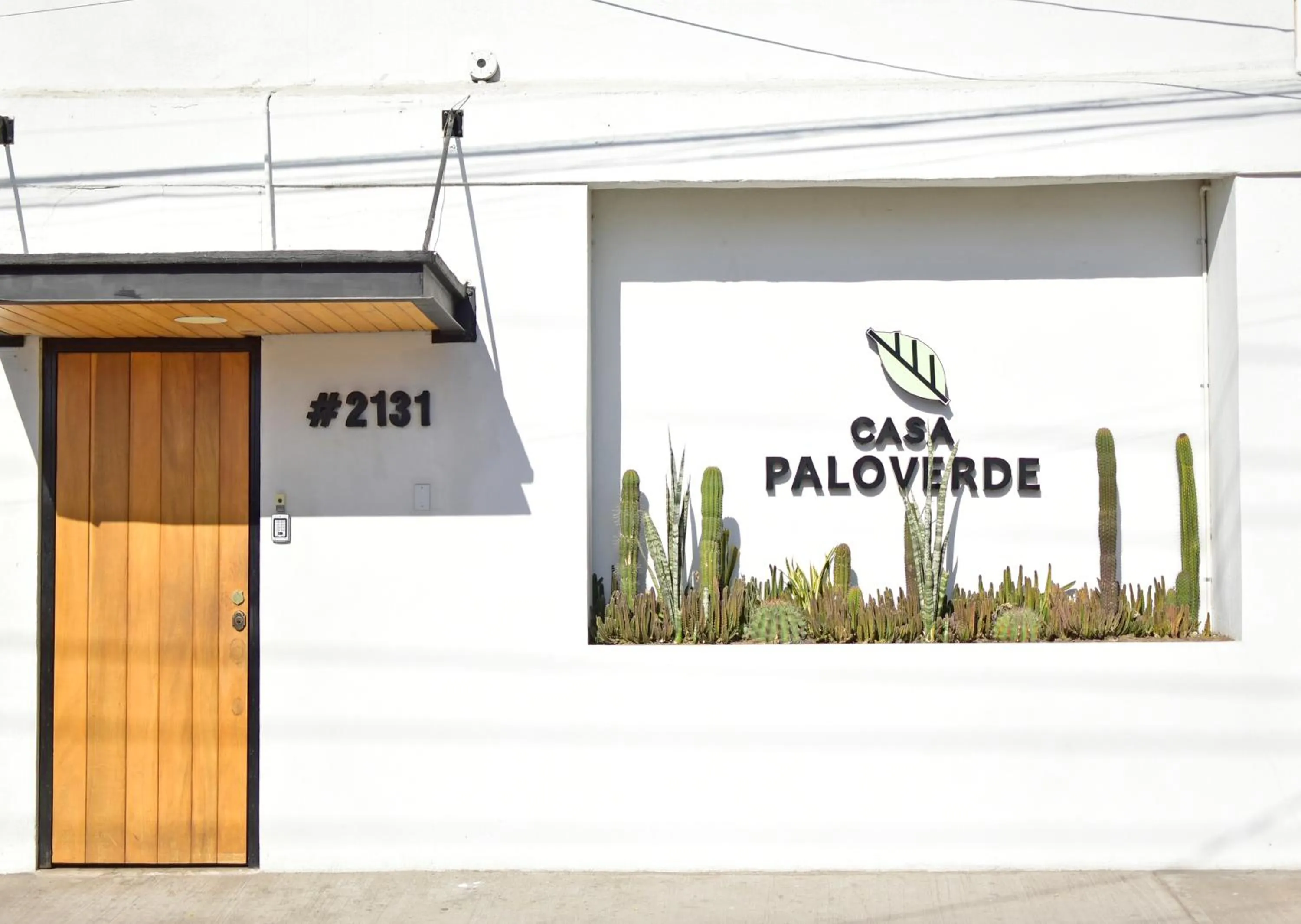 Facade/entrance in Casa Palo Verde