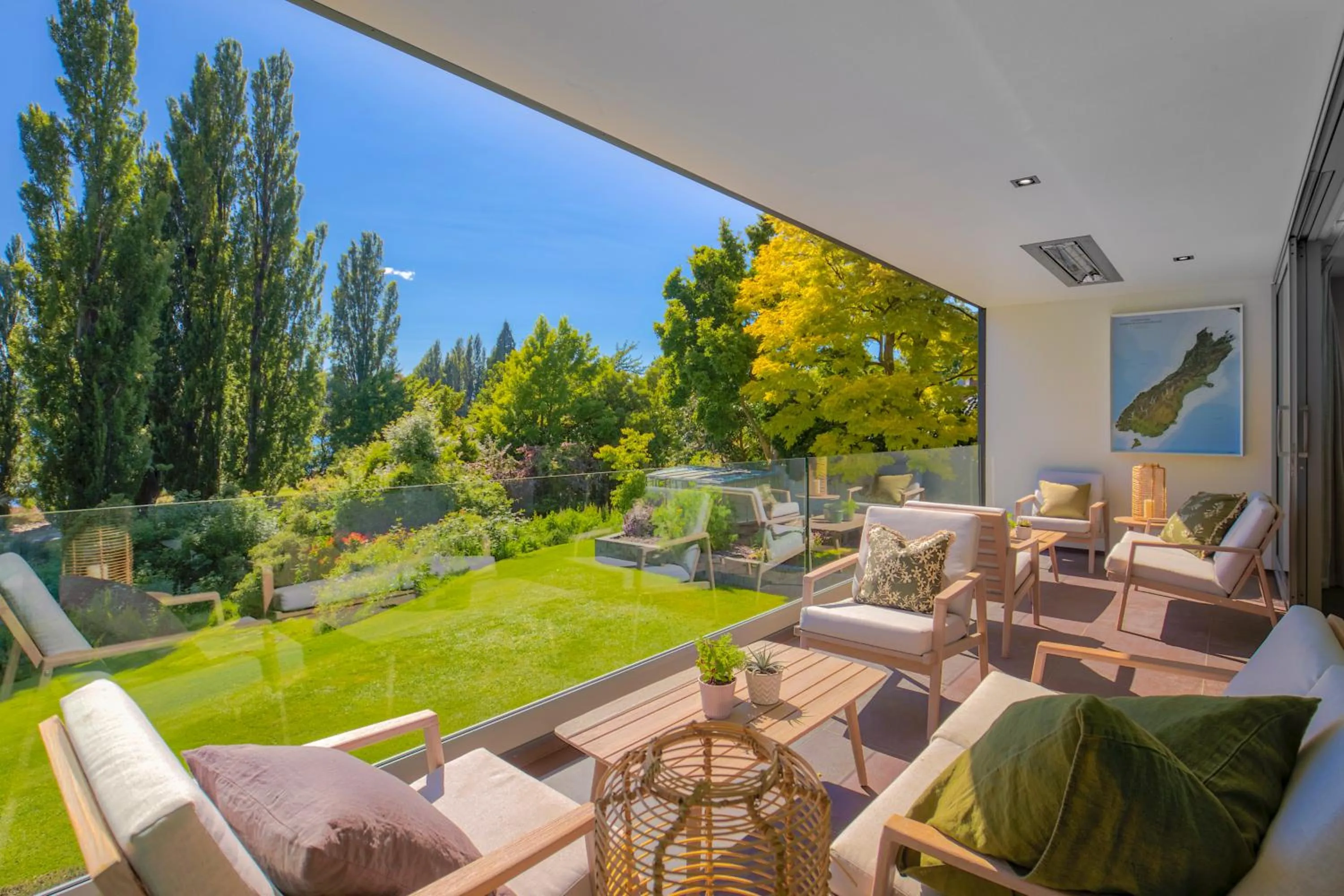 Patio in Waters Edge by Sotheby's Luxury Rental Homes