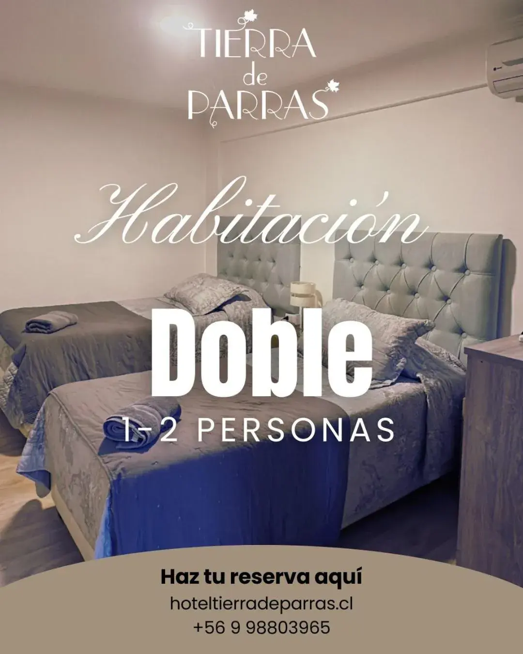 Twin Room with Private Bathroom in Hotel Tierra de Parras Twin Room with Private Bathroom in Hotel Tierra de Parras