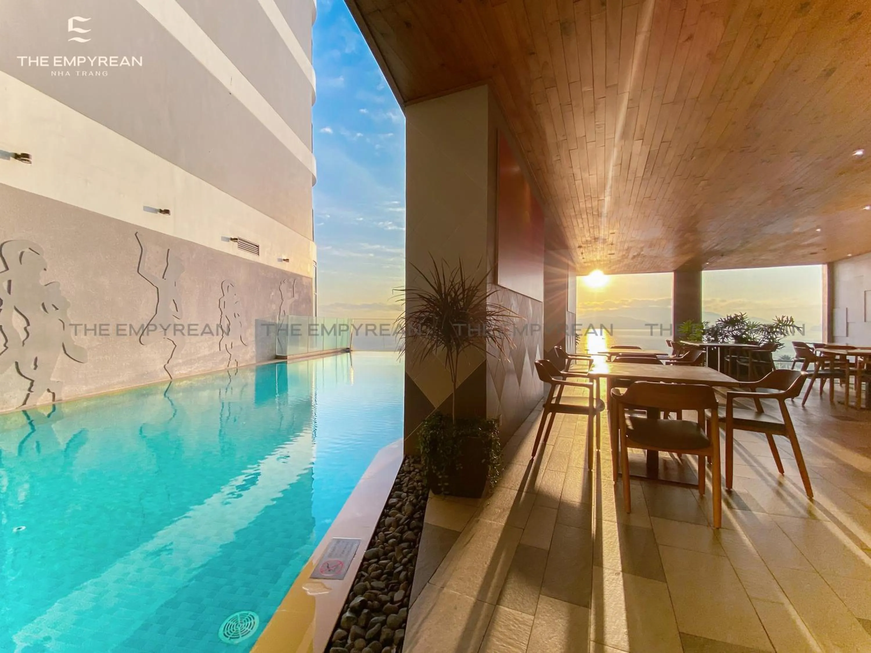 Swimming pool in The Empyrean Nha Trang