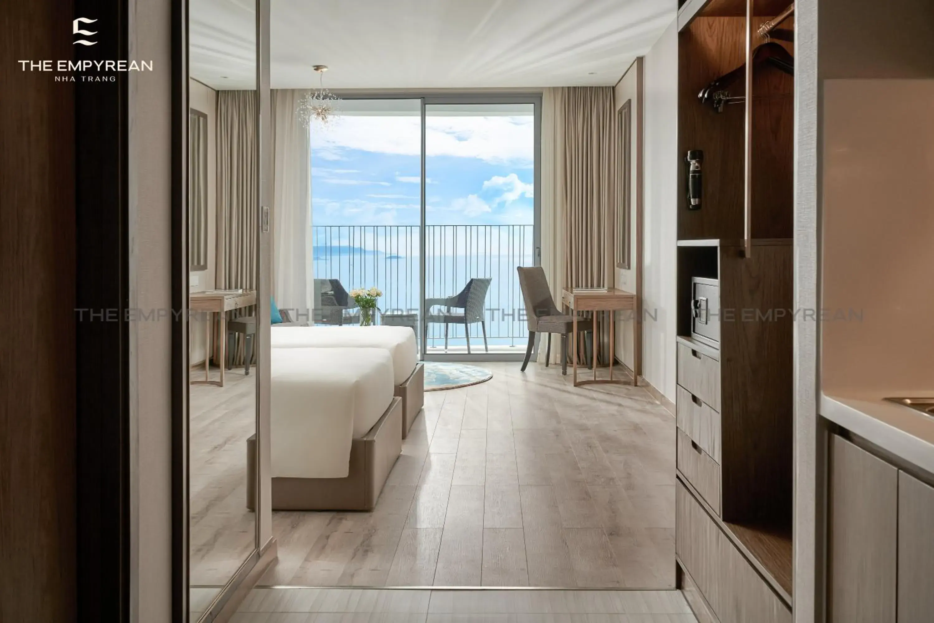 View (from property/room), Bed in The Empyrean Nha Trang View (from property/room), Bed in The Empyrean Nha Trang