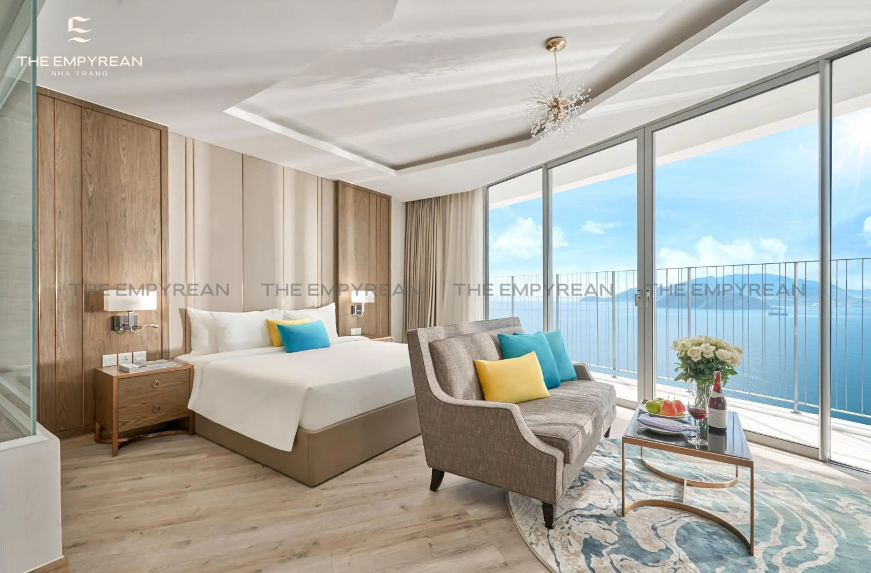 View (from property/room), Bed in The Empyrean Nha Trang View (from property/room), Bed in The Empyrean Nha Trang