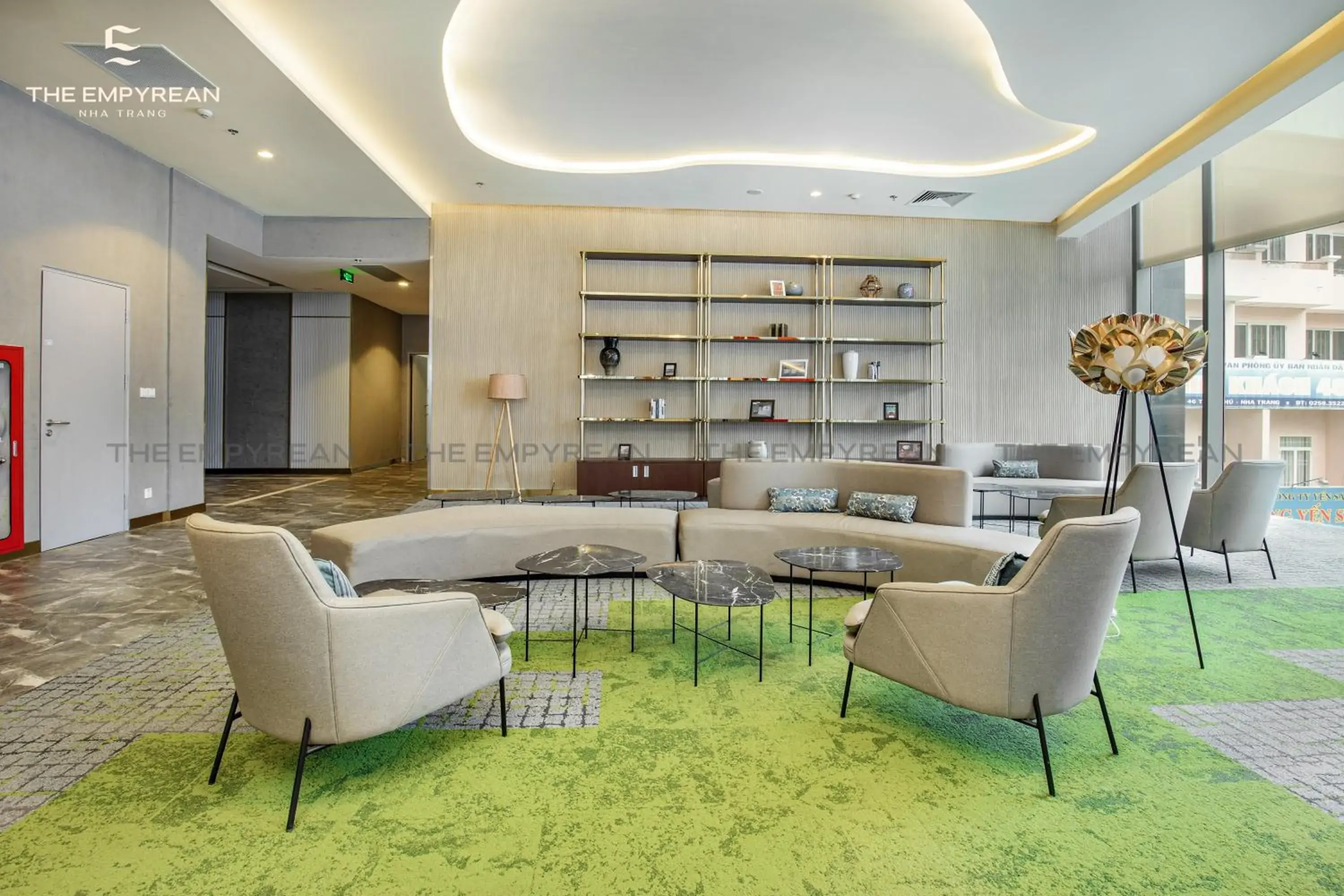Lobby or reception in The Empyrean Nha Trang Lobby or reception in The Empyrean Nha Trang