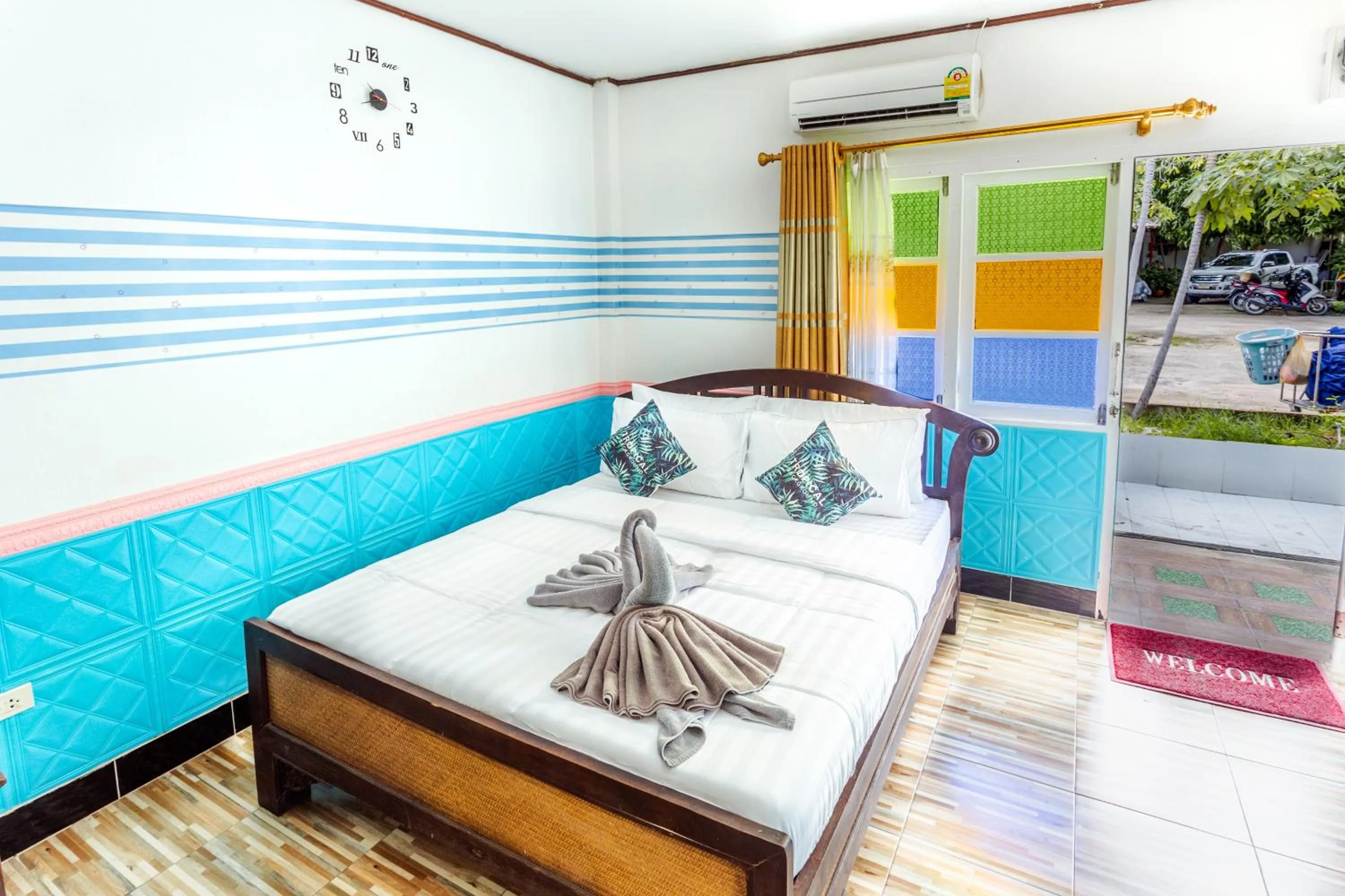 Bed in The Train Resort