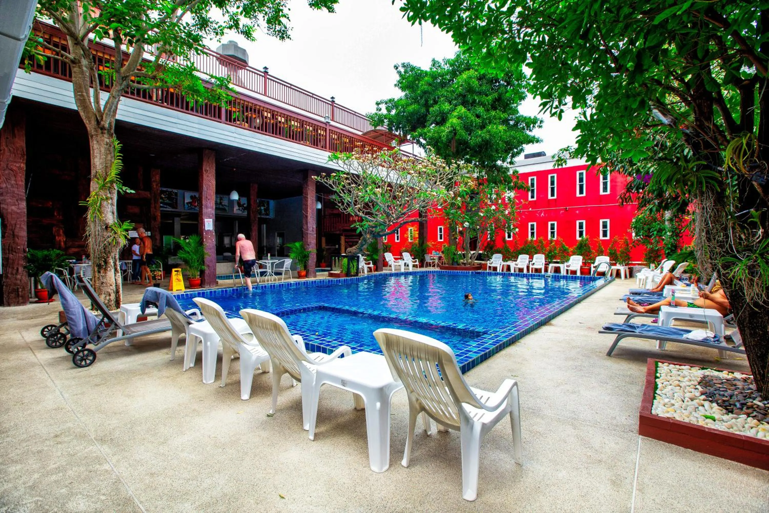 Balcony/Terrace in The Train Resort