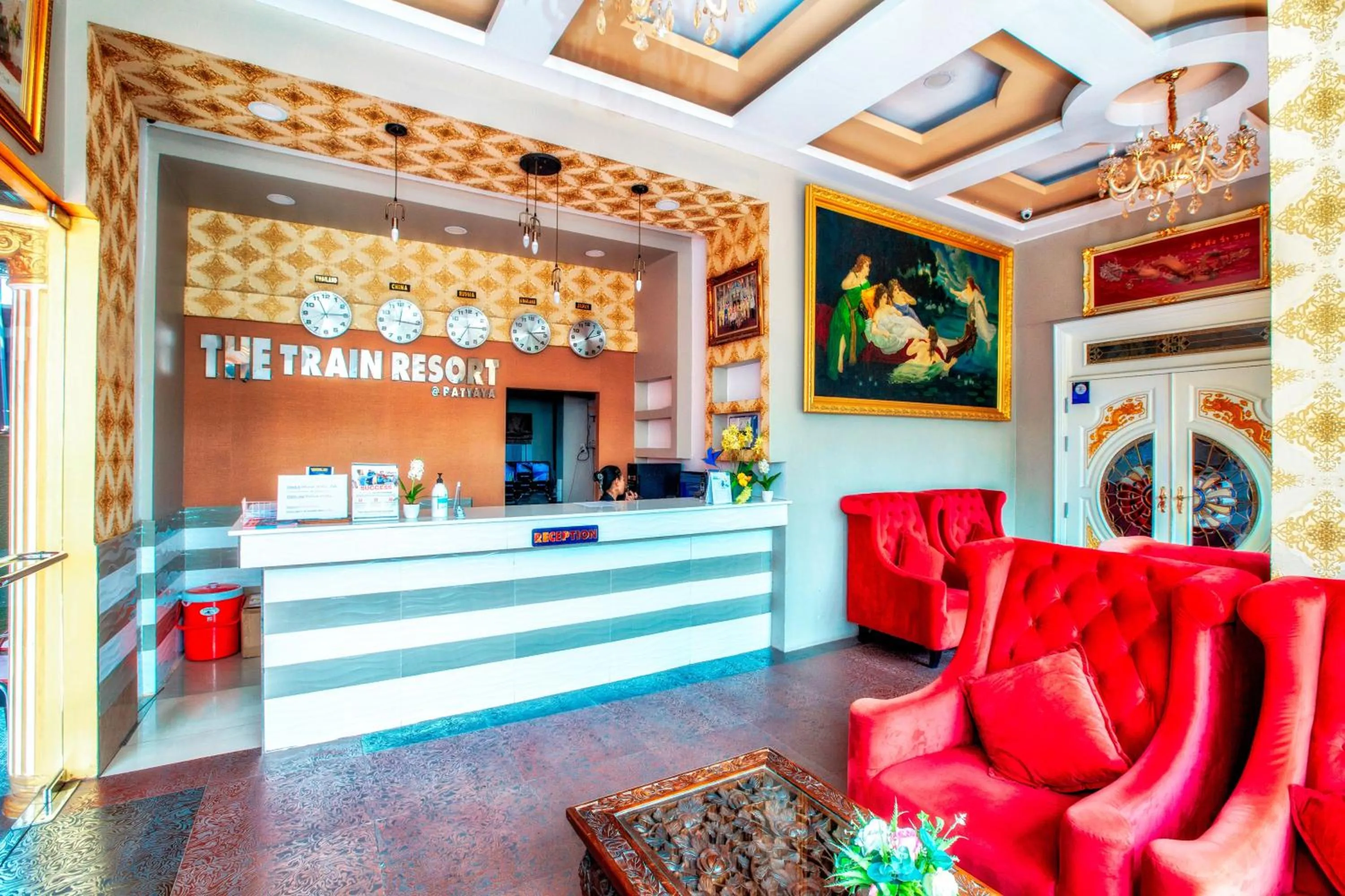 Staff in The Train Resort