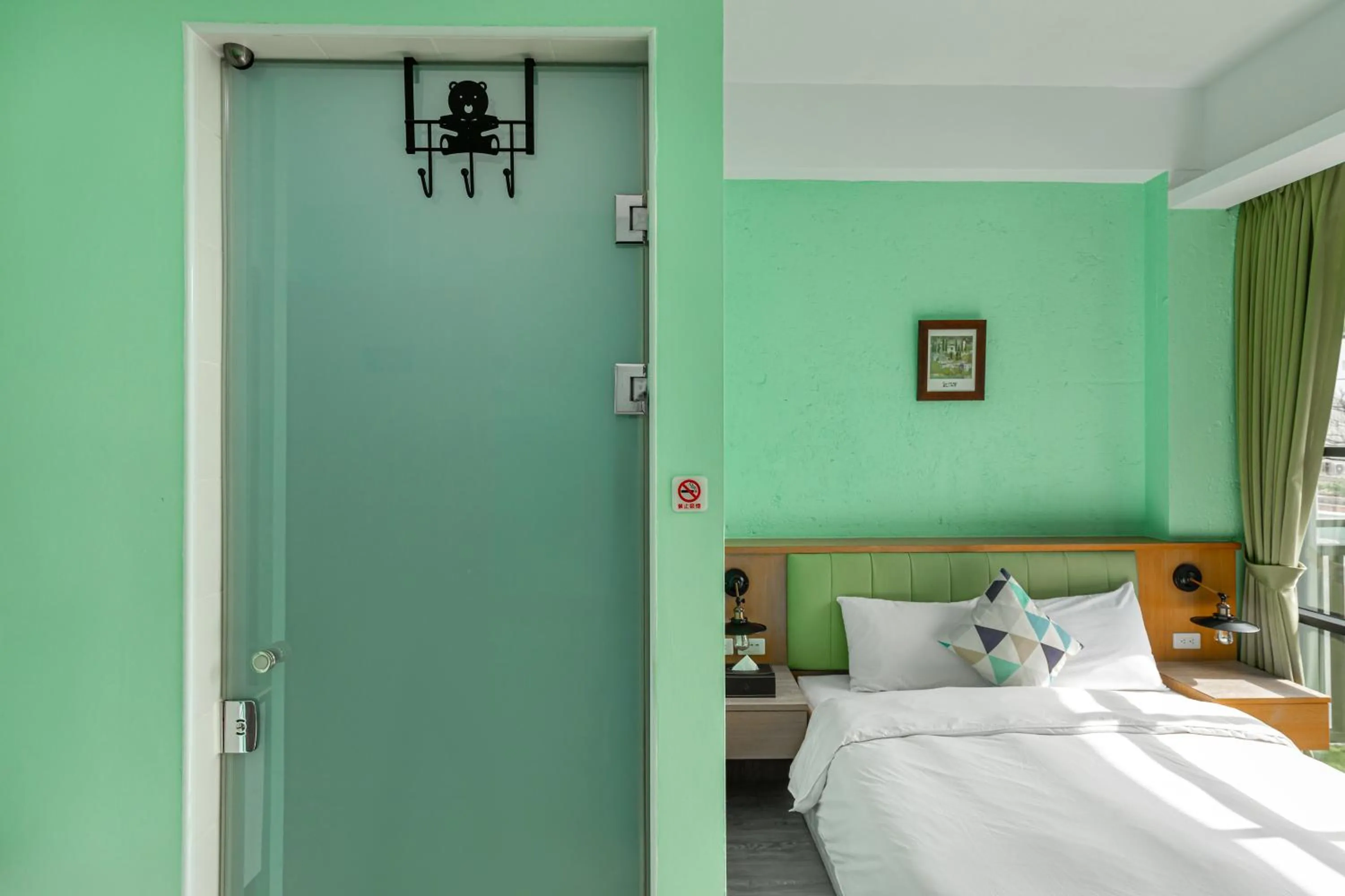 Photo of the whole room, Bed in 35.5 Inn