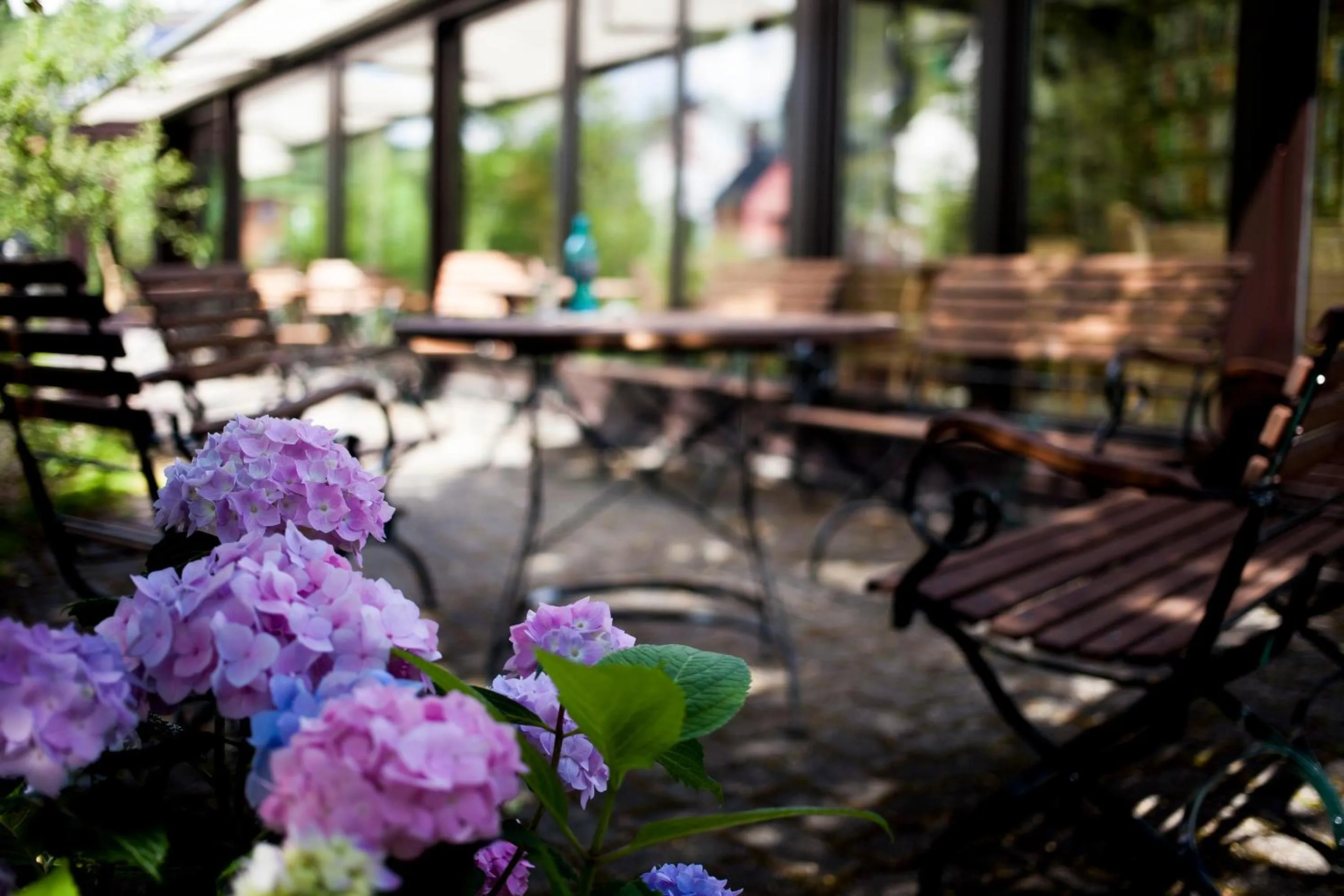 Garden in Hotel im Auerbachtal