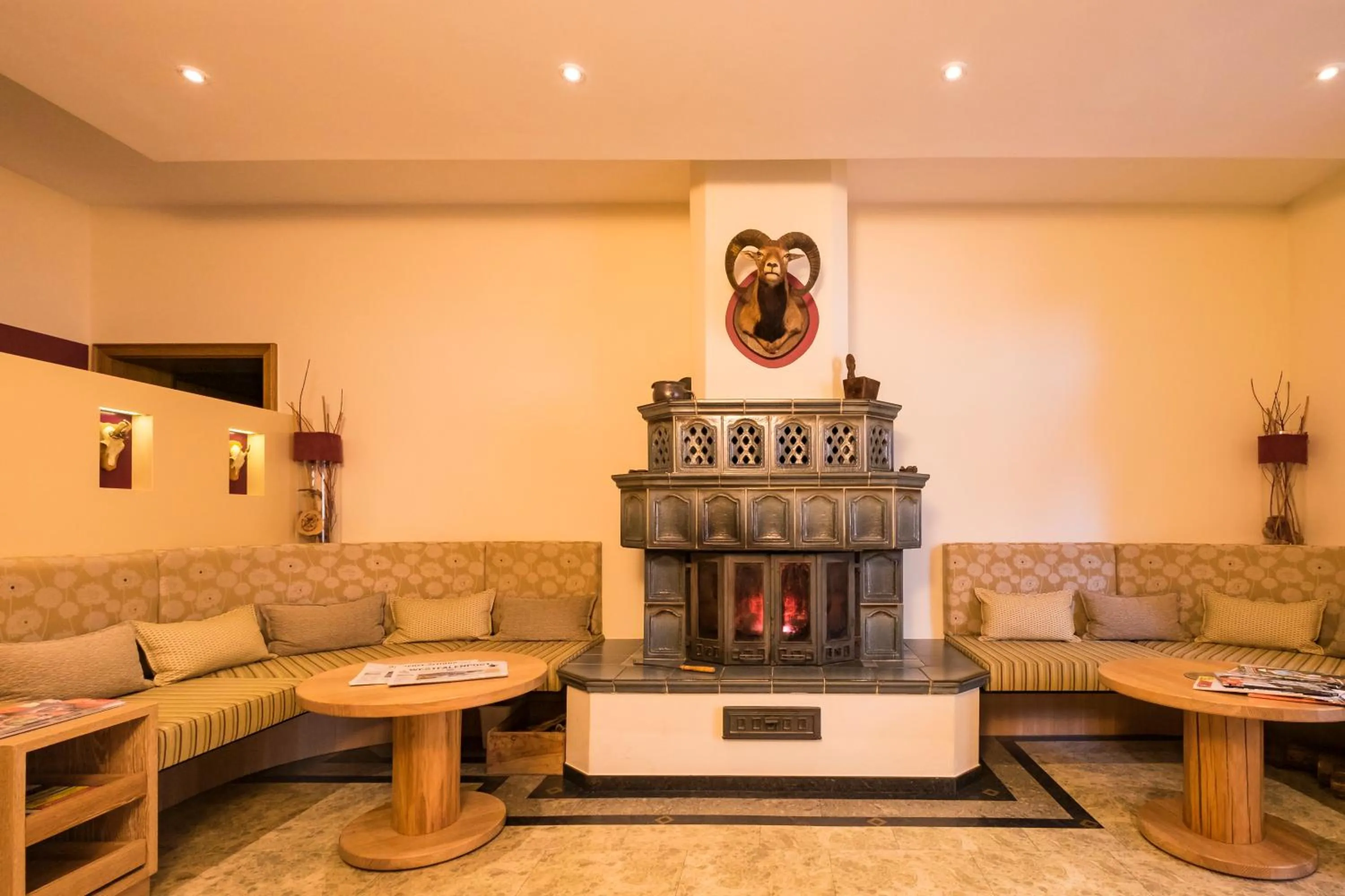 Lobby or reception in Hotel im Auerbachtal