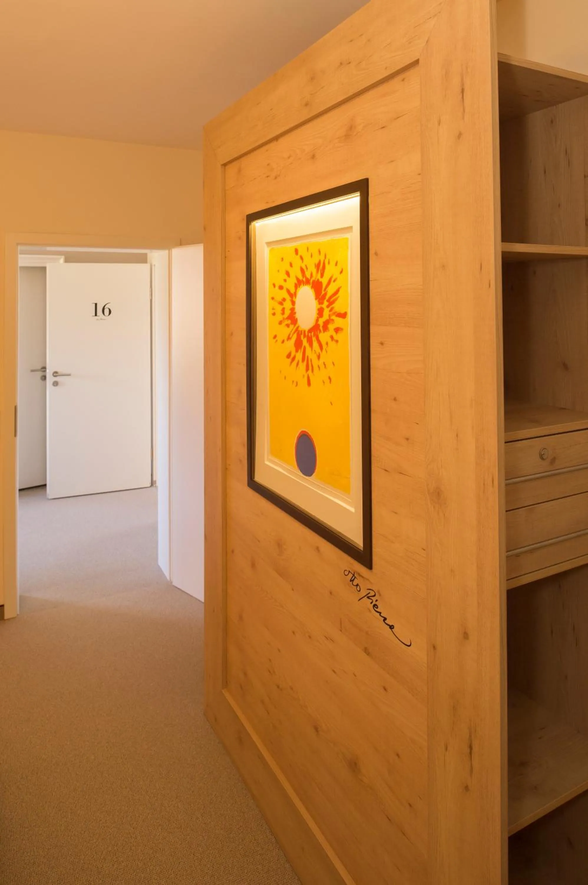 Decorative detail in Hotel im Auerbachtal