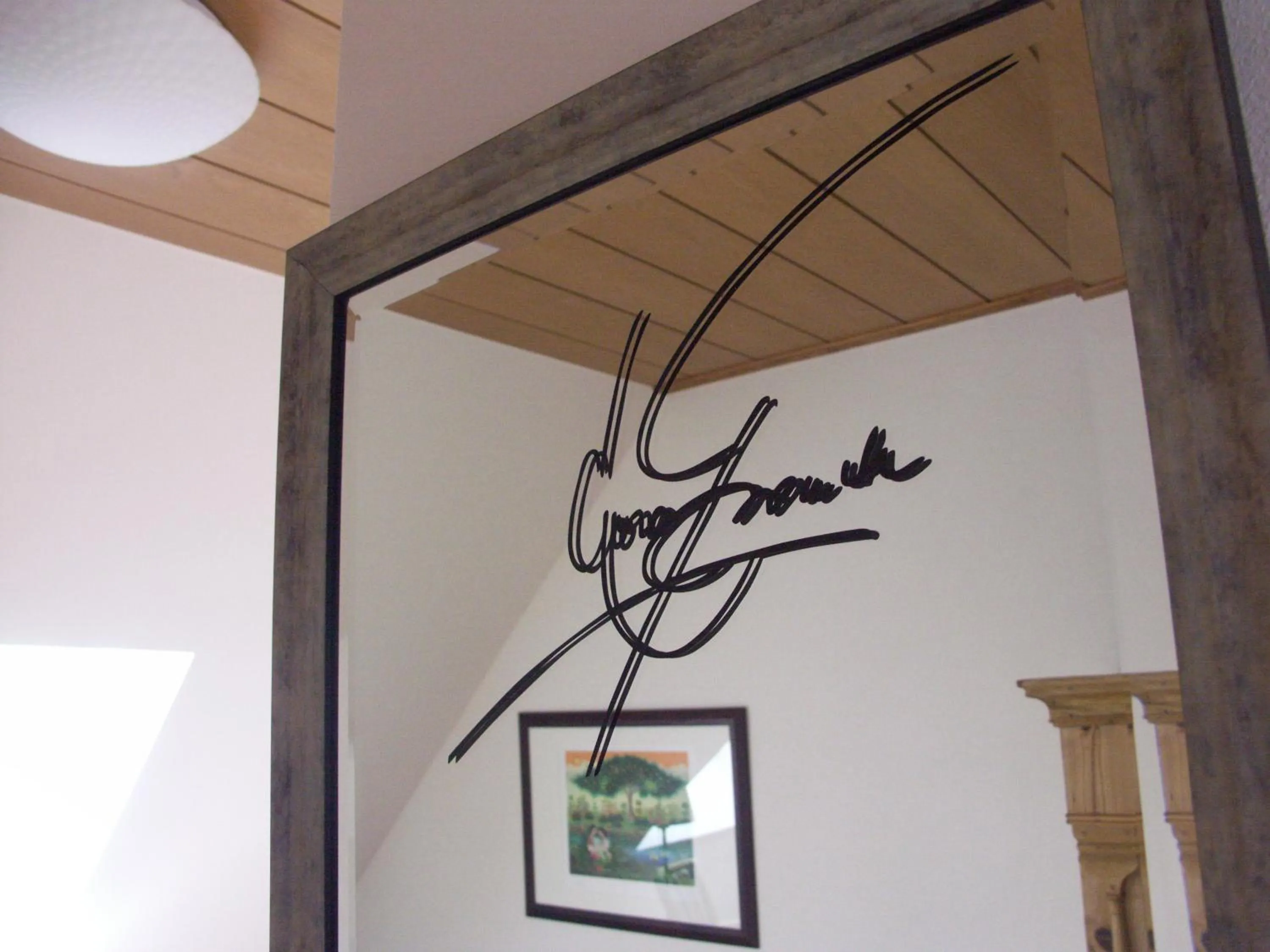 Decorative detail in Hotel im Auerbachtal