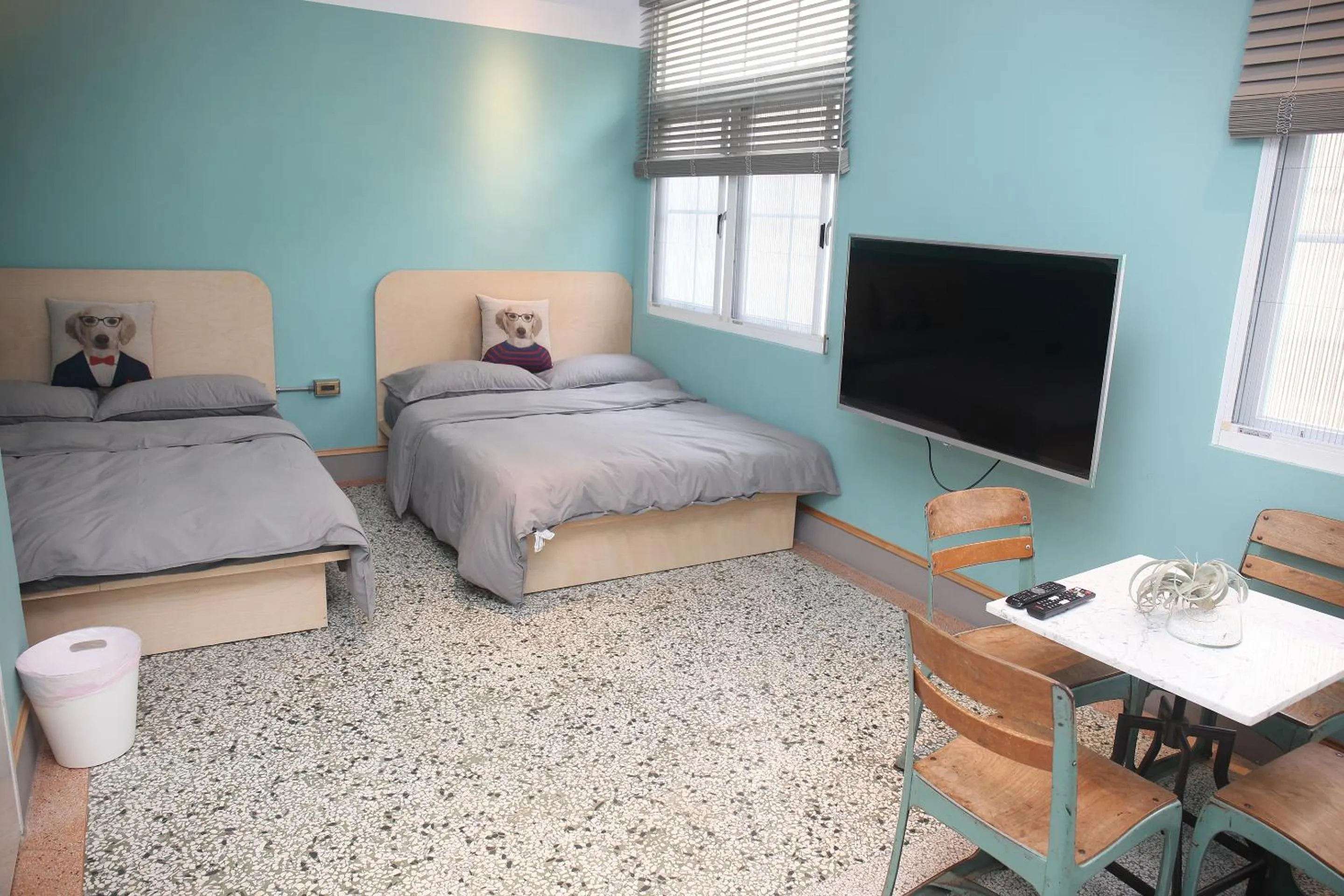 Bed in Spring Guest House