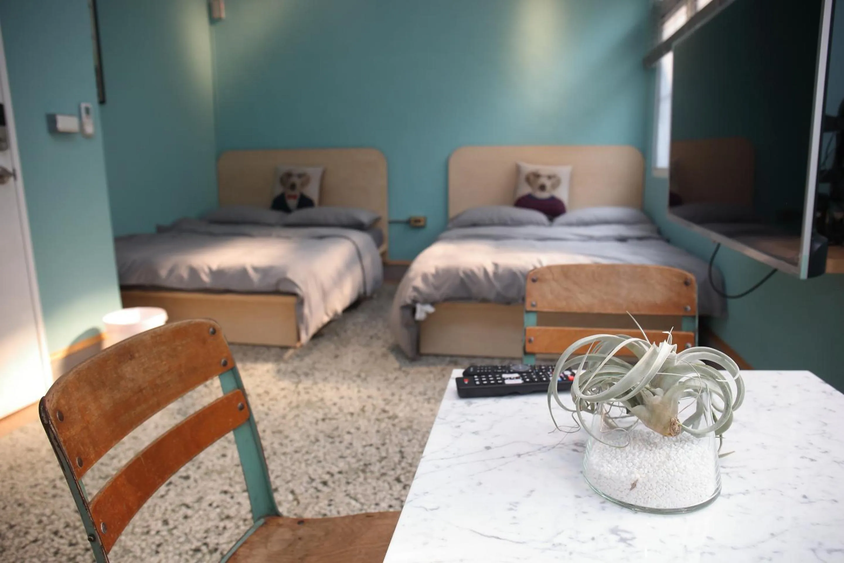 Bed in Spring Guest House