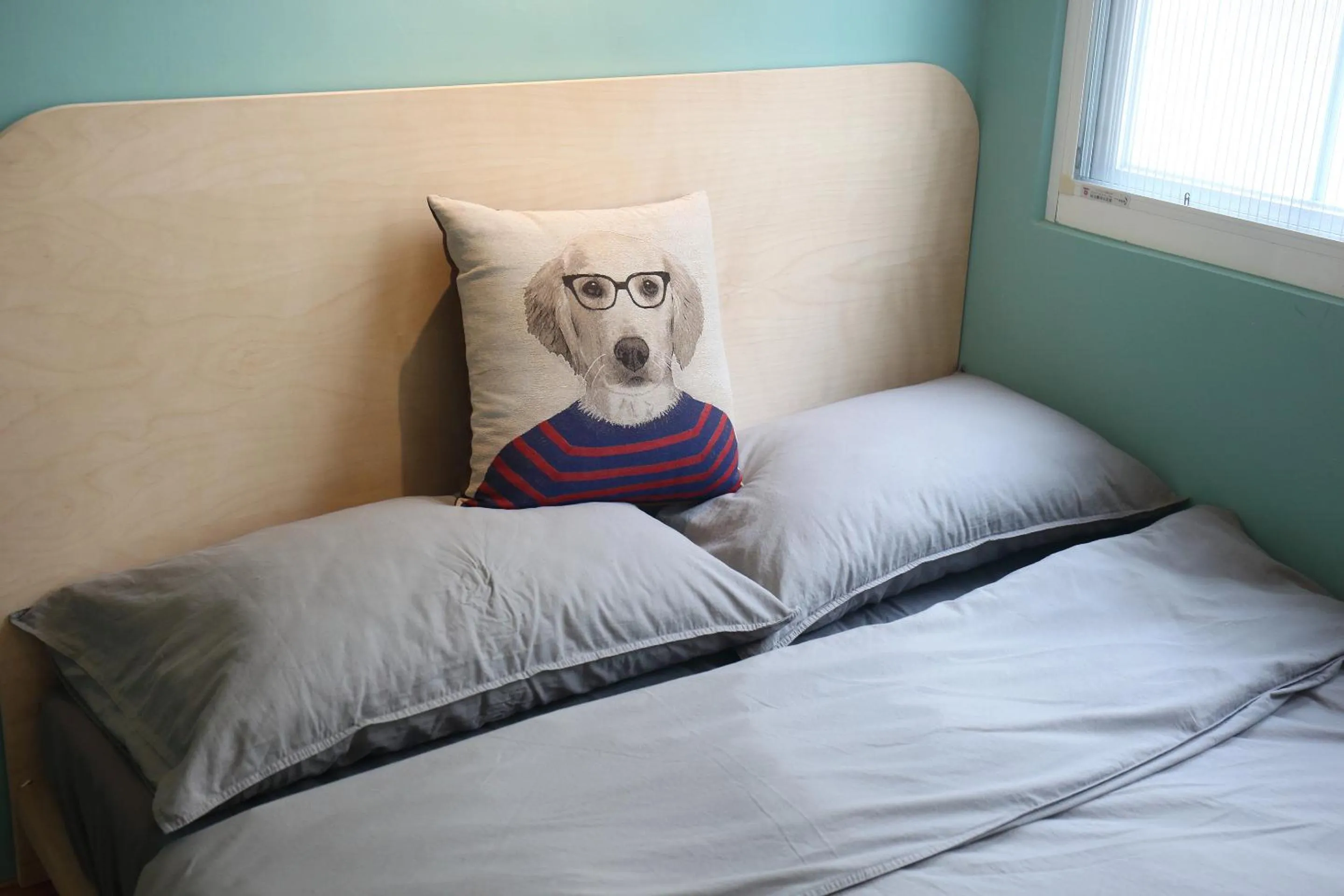 Bed in Spring Guest House