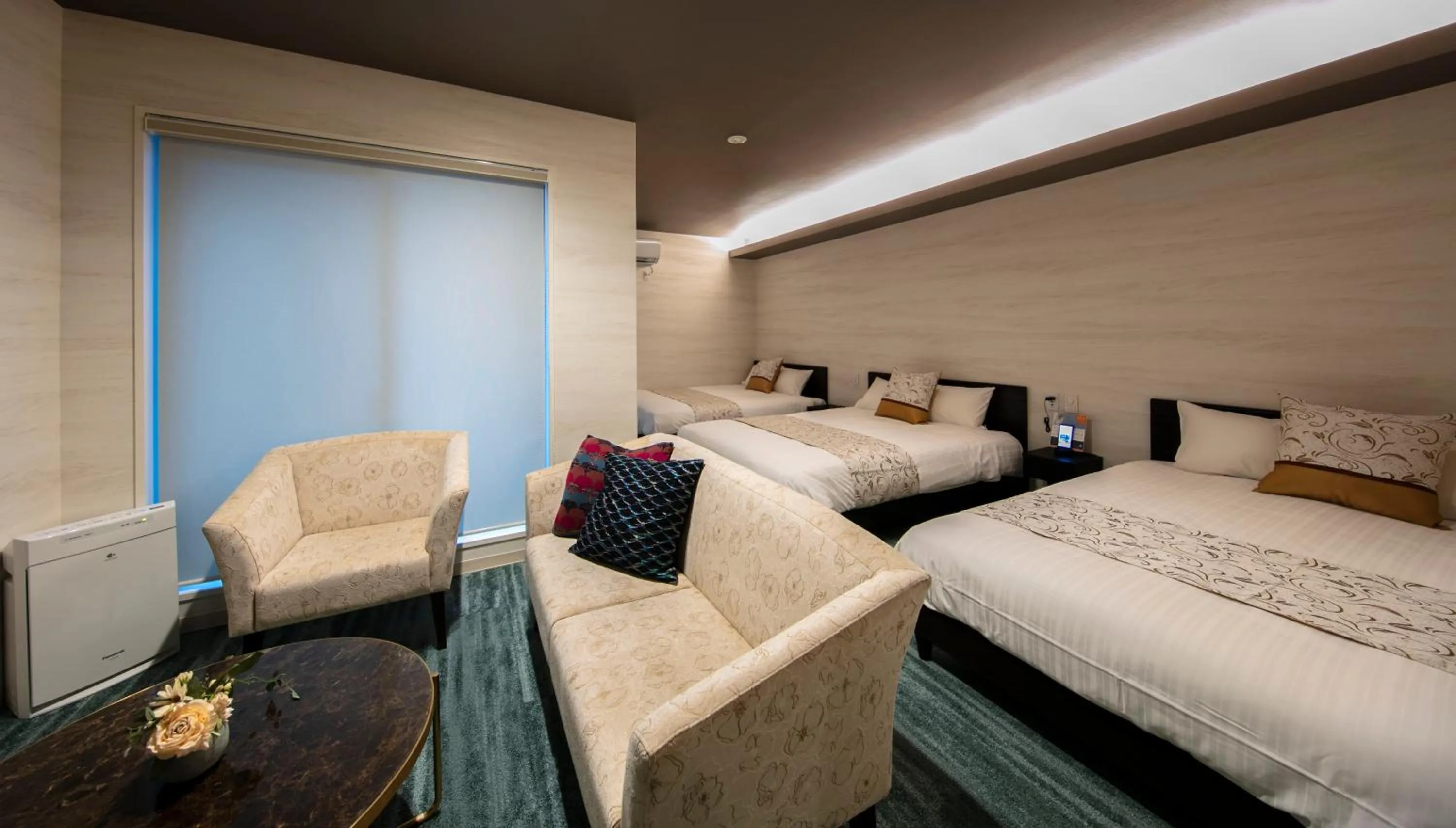 Photo of the whole room, Bed in GRAND BASE Takamatsu