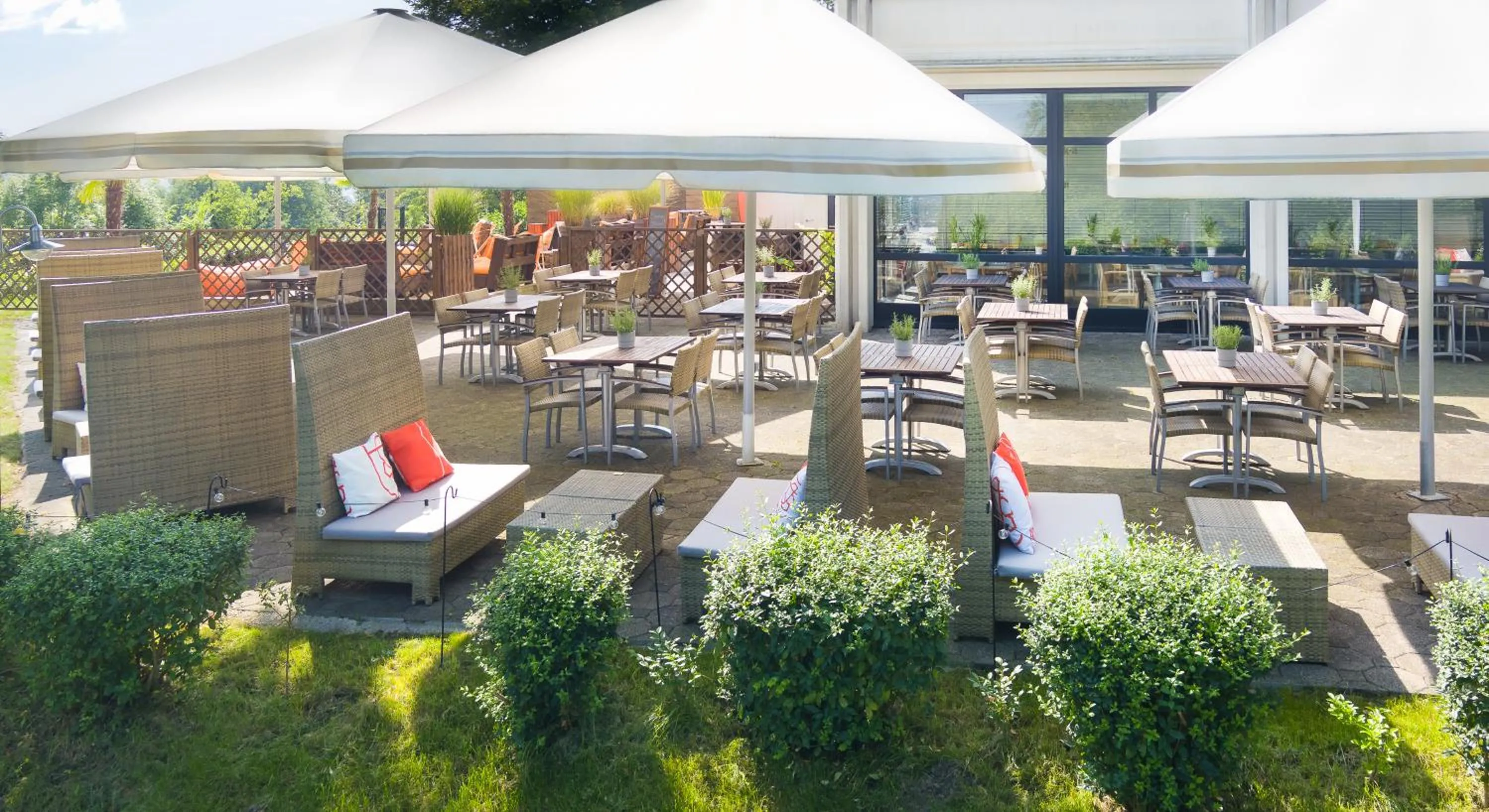 Balcony/Terrace in Mercure Hotel Bielefeld Johannisberg