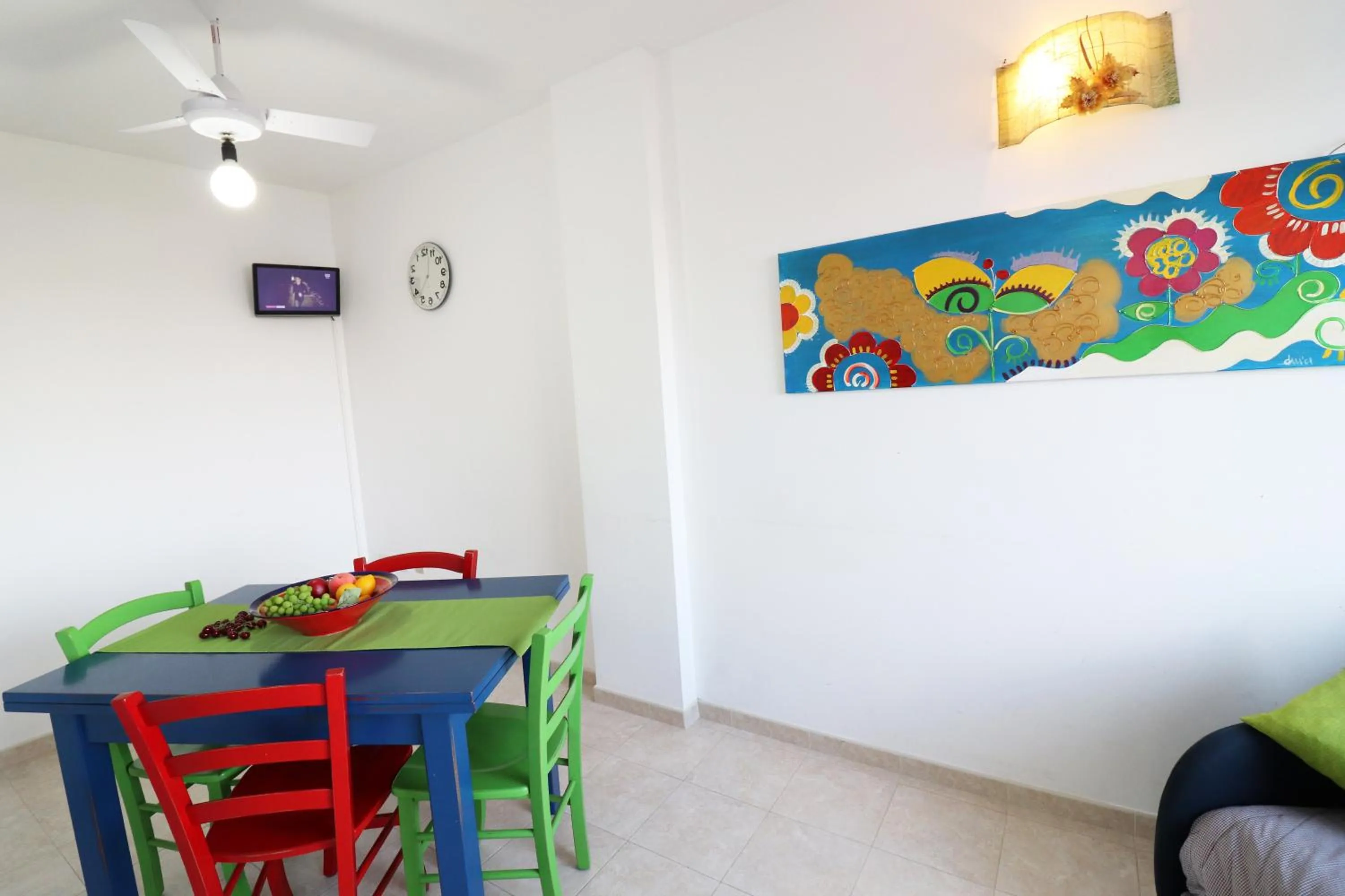 Dining Area in Holiday home angel in Otranto, apartment with 4 beds, with sea view.