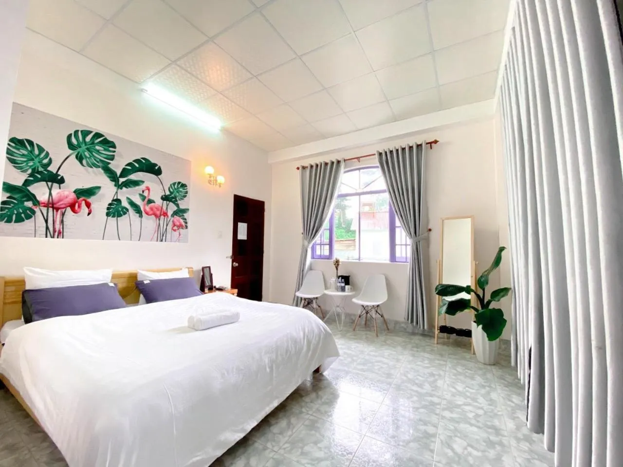 Bed in HOMESTAY THÙY DƯƠNG