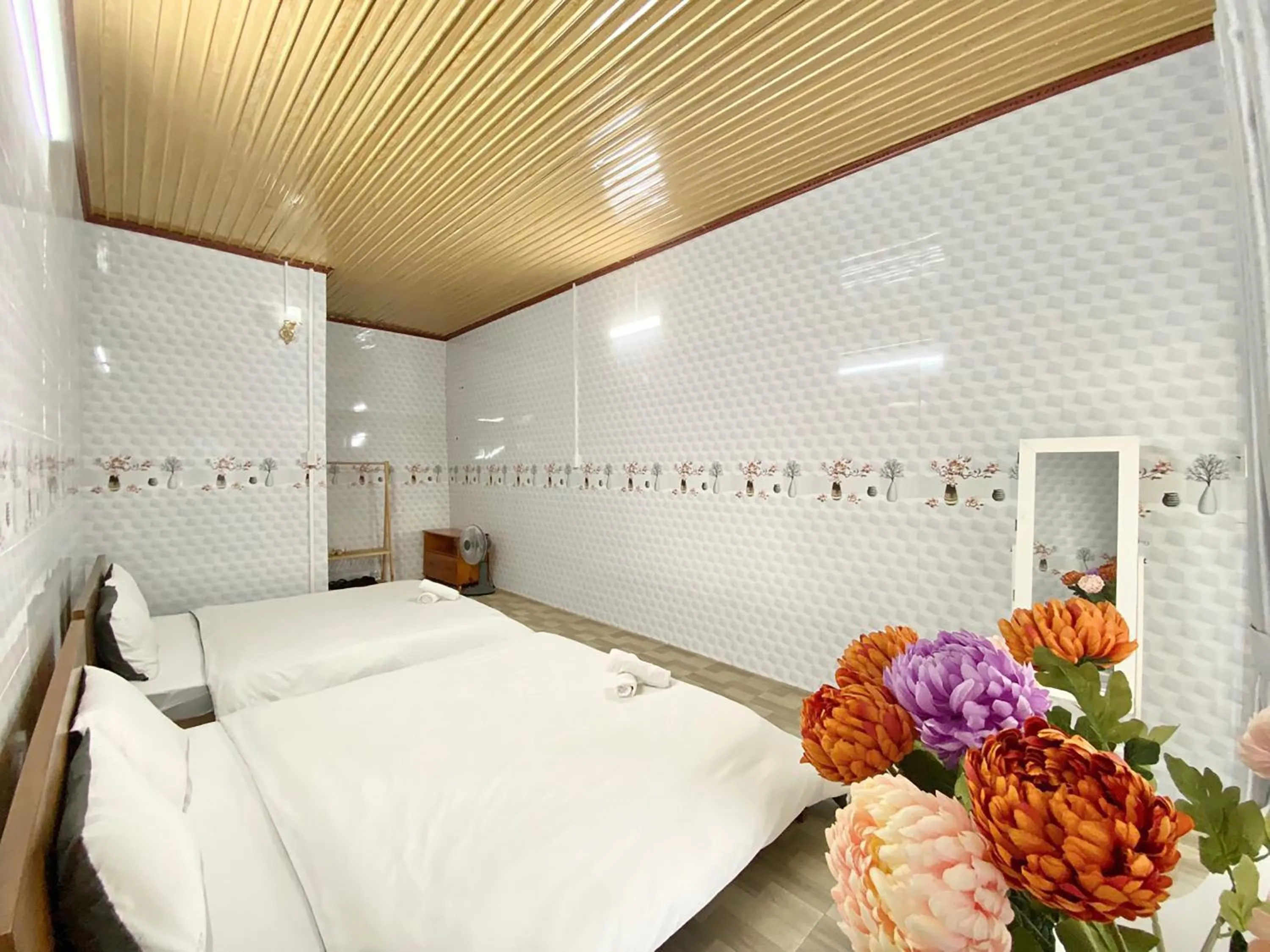 Bed in HOMESTAY THÙY DƯƠNG