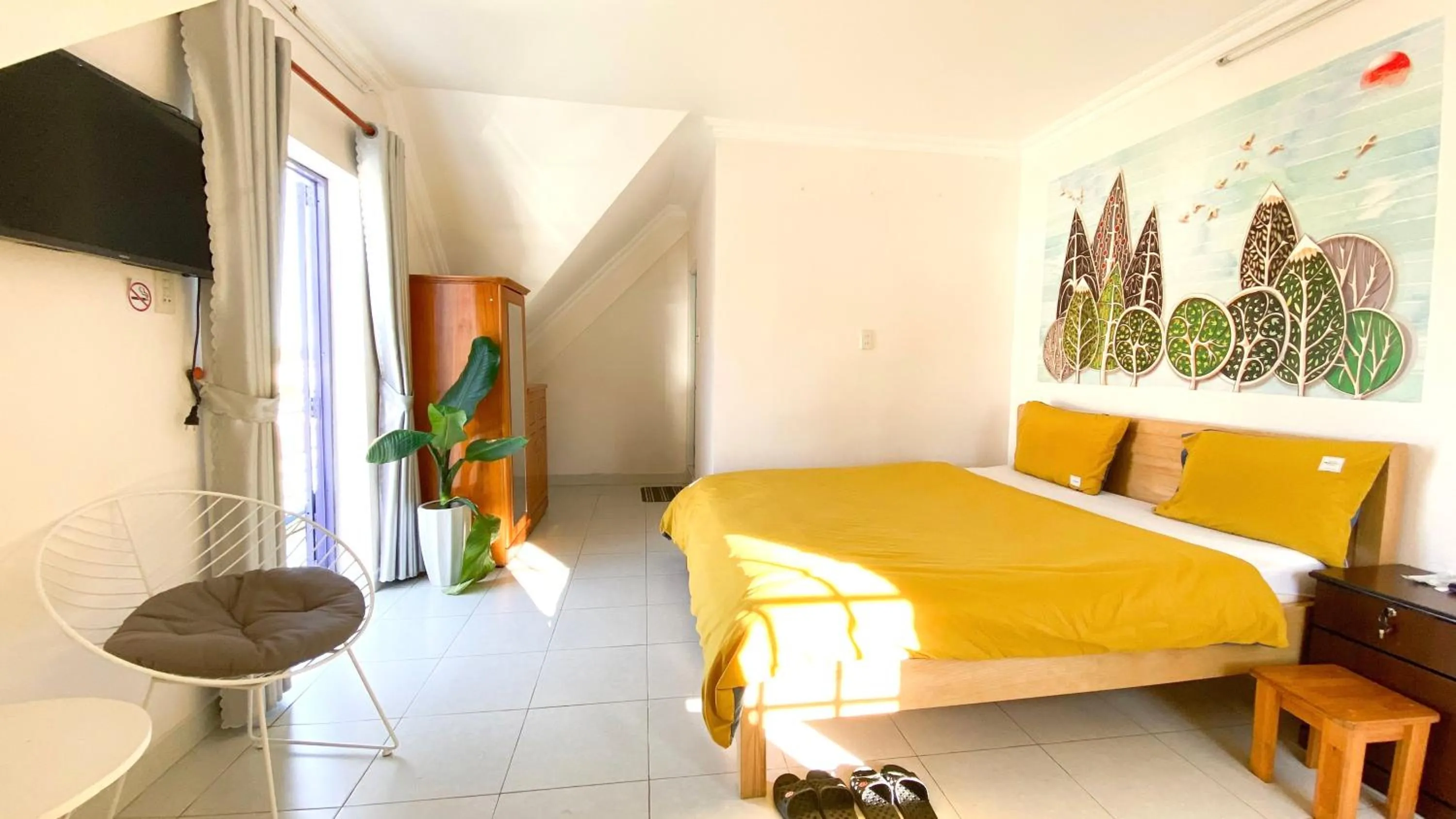 Bed in HOMESTAY THÙY DƯƠNG