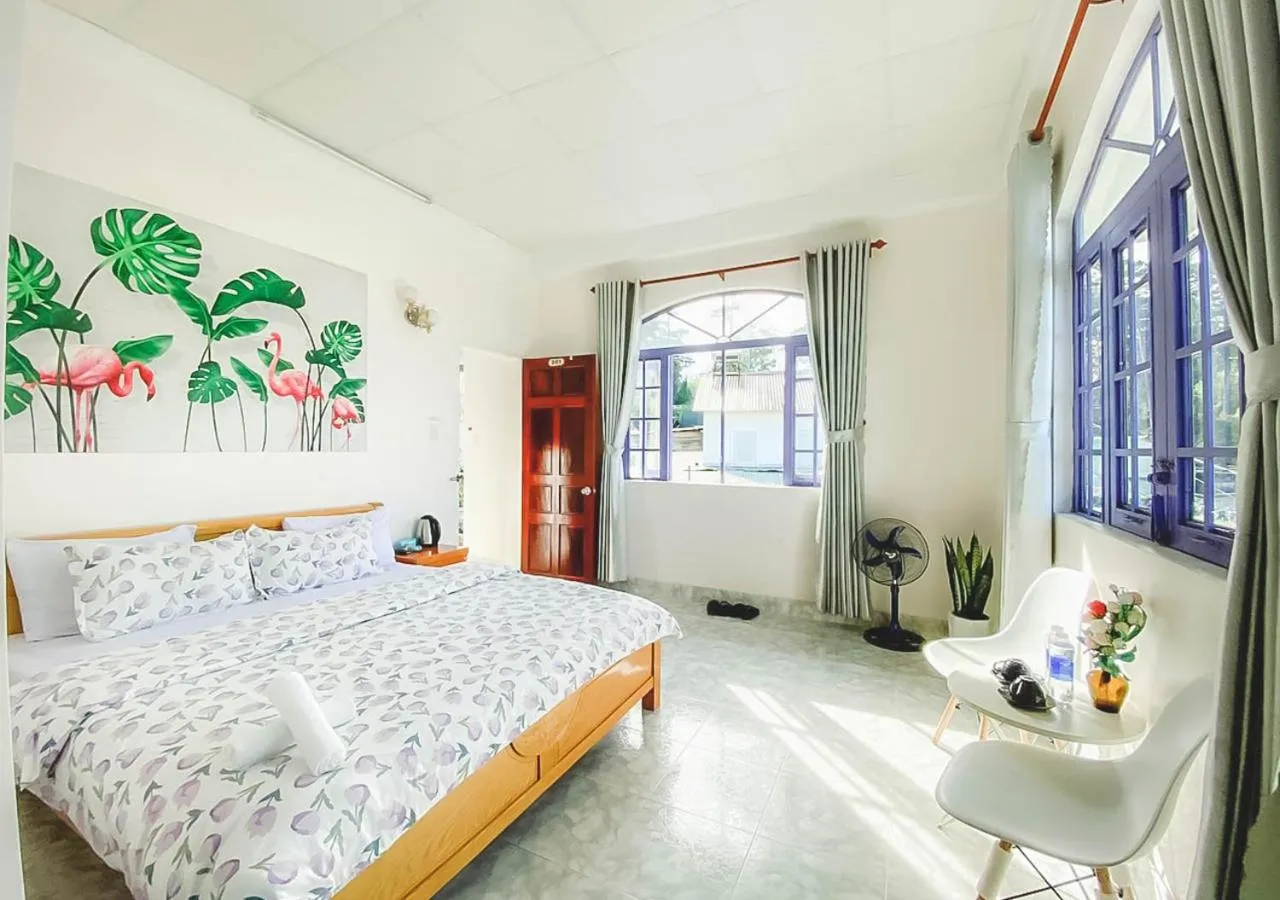 Bed in HOMESTAY THÙY DƯƠNG