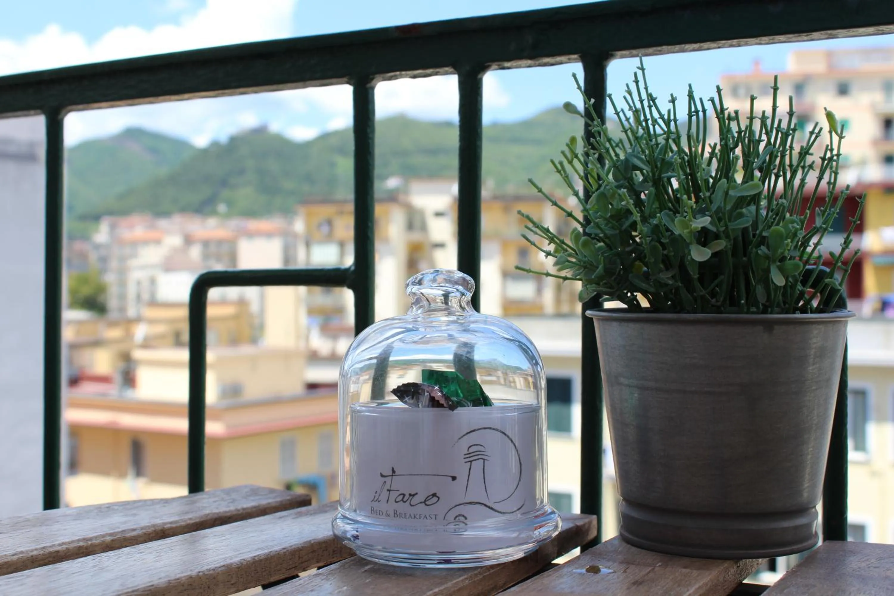 Balcony/Terrace in B&B il Faro