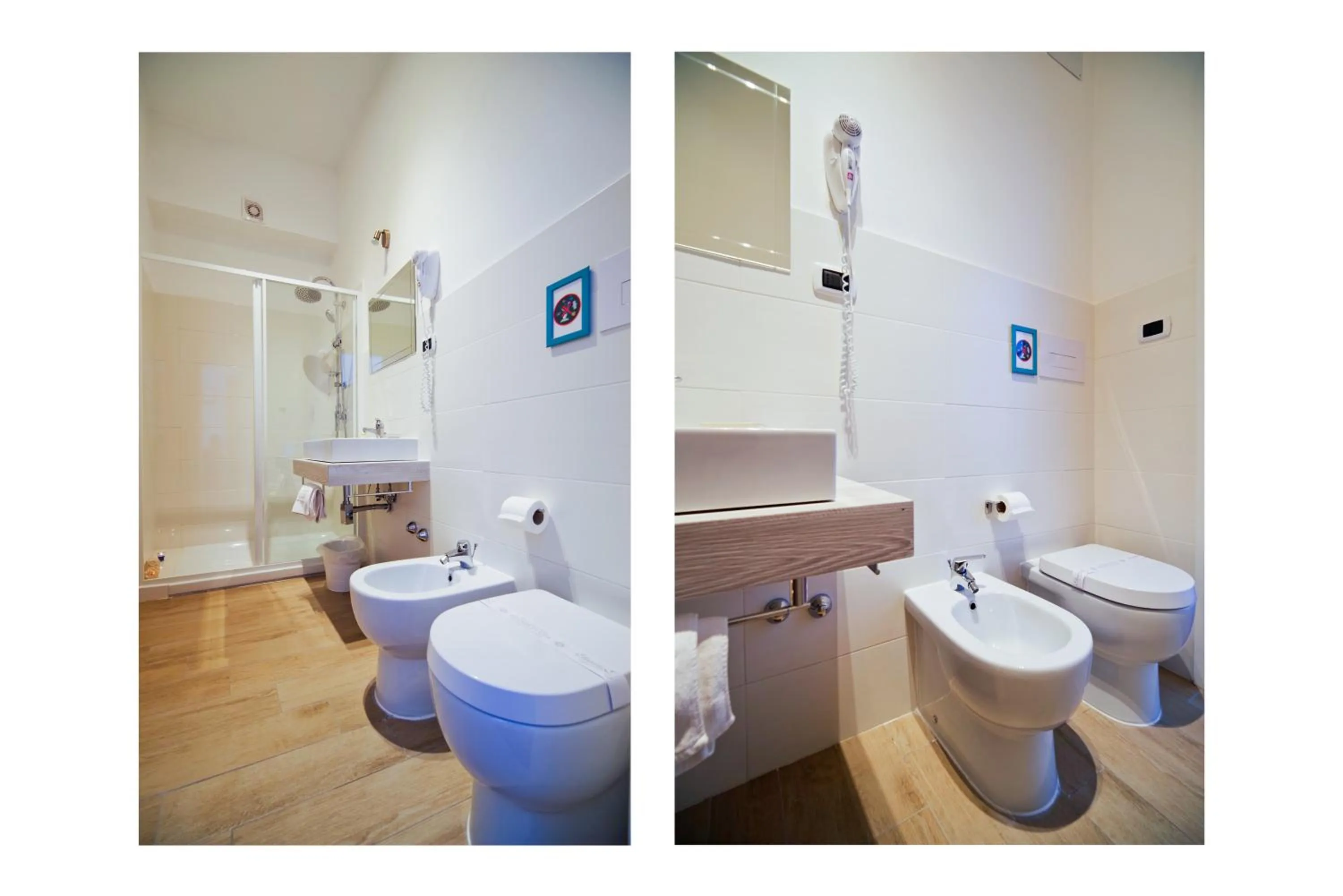 Toilet in B&B il Faro