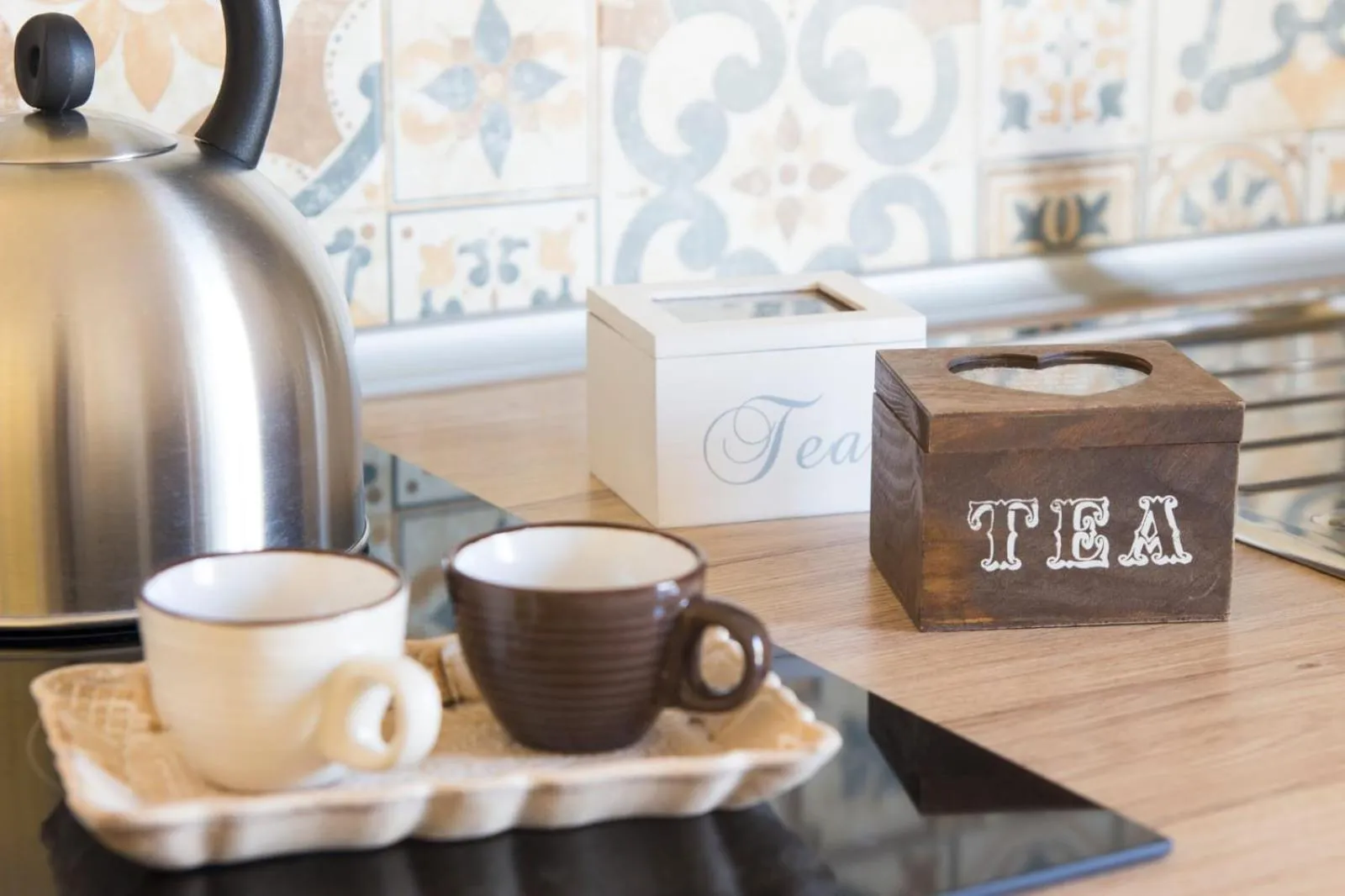 Coffee/tea facilities in B&B il Faro