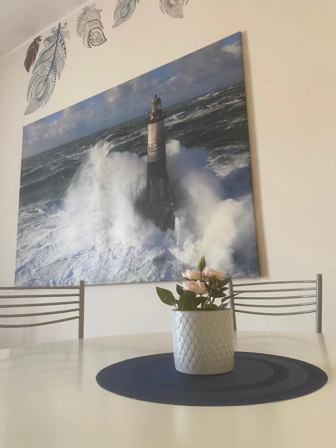 Seating area in B&B il Faro