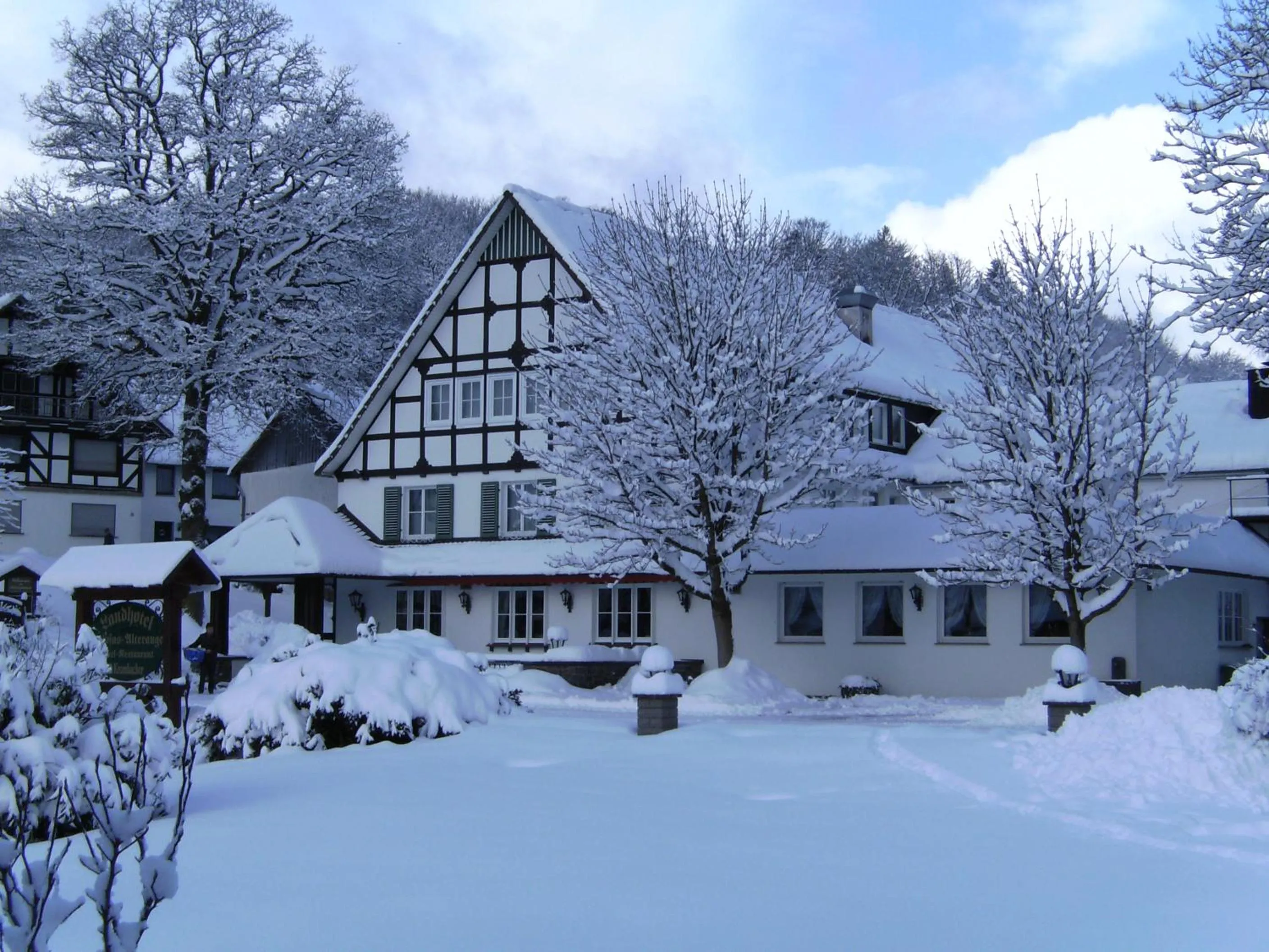 Property building in Landhotel Halbfas-Alterauge