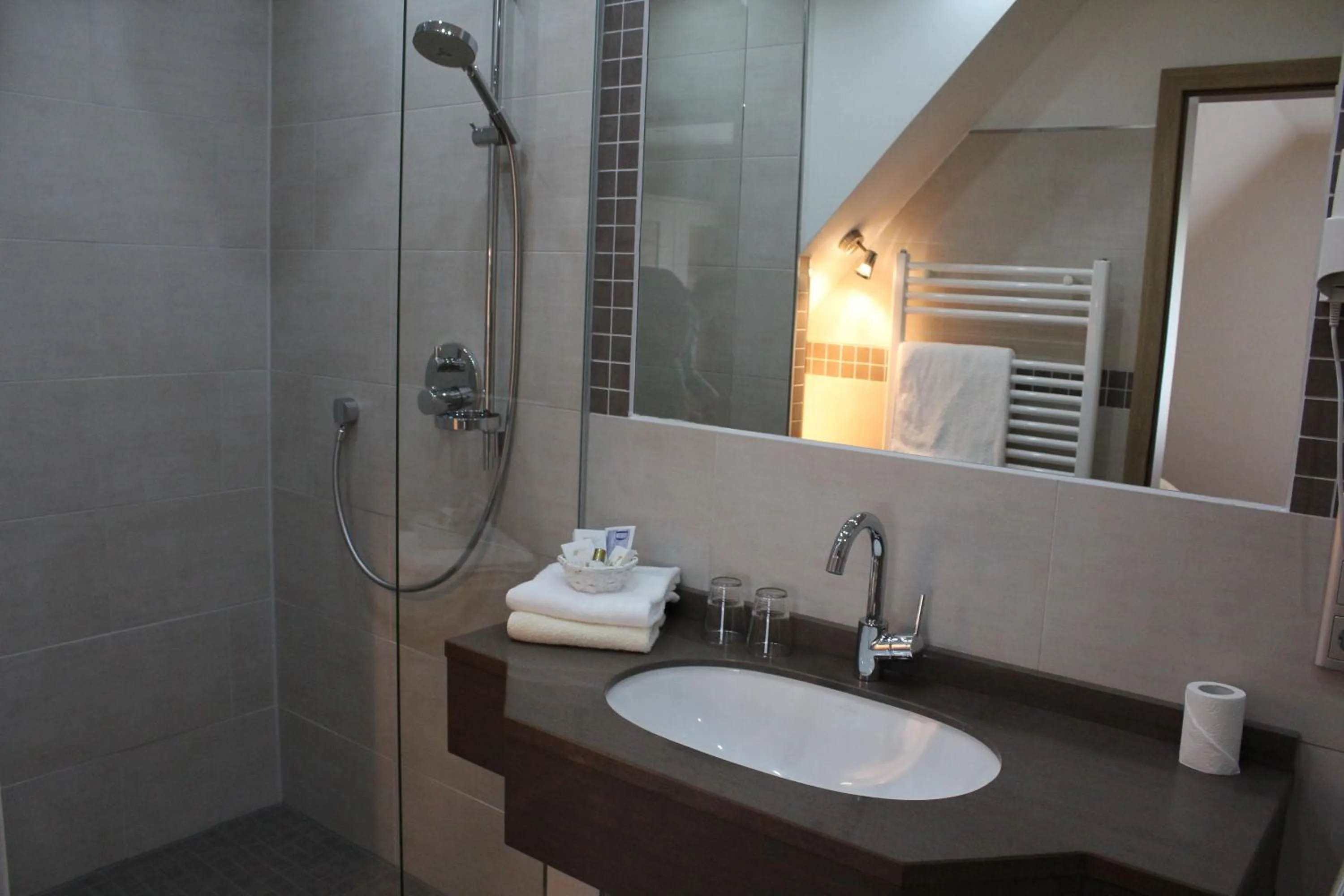 Shower in Landhotel Halbfas-Alterauge