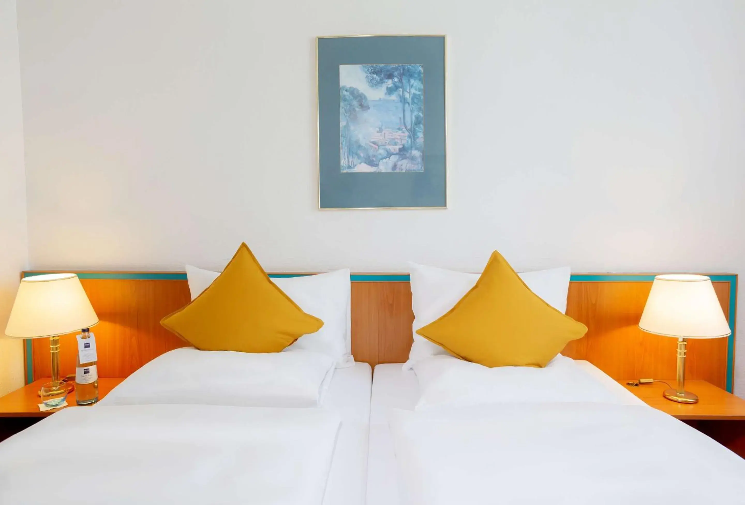 Bedroom, Bed in Dorint Hotel Leipzig Bedroom, Bed in Dorint Hotel Leipzig