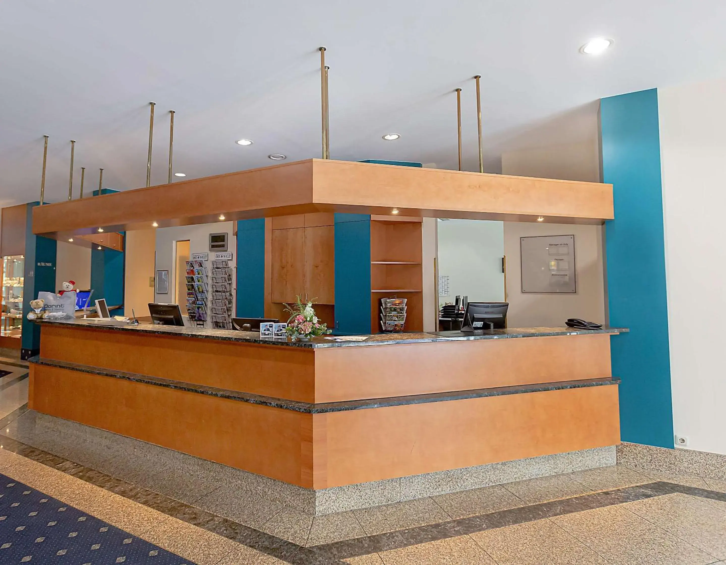 Lobby or reception in Dorint Hotel Leipzig Lobby or reception in Dorint Hotel Leipzig