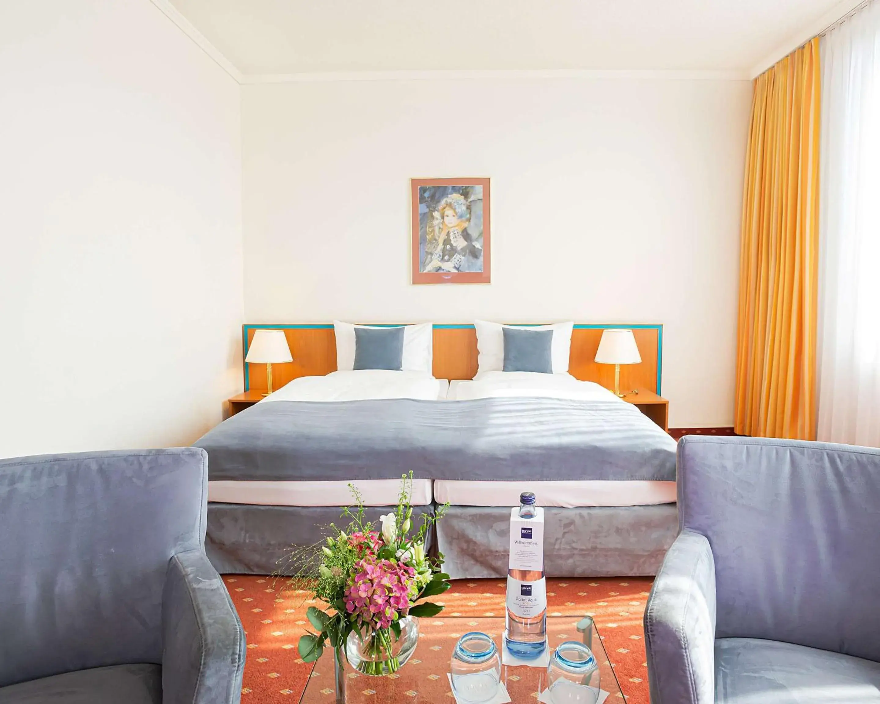 Bedroom, Bed in Dorint Hotel Leipzig Bedroom, Bed in Dorint Hotel Leipzig