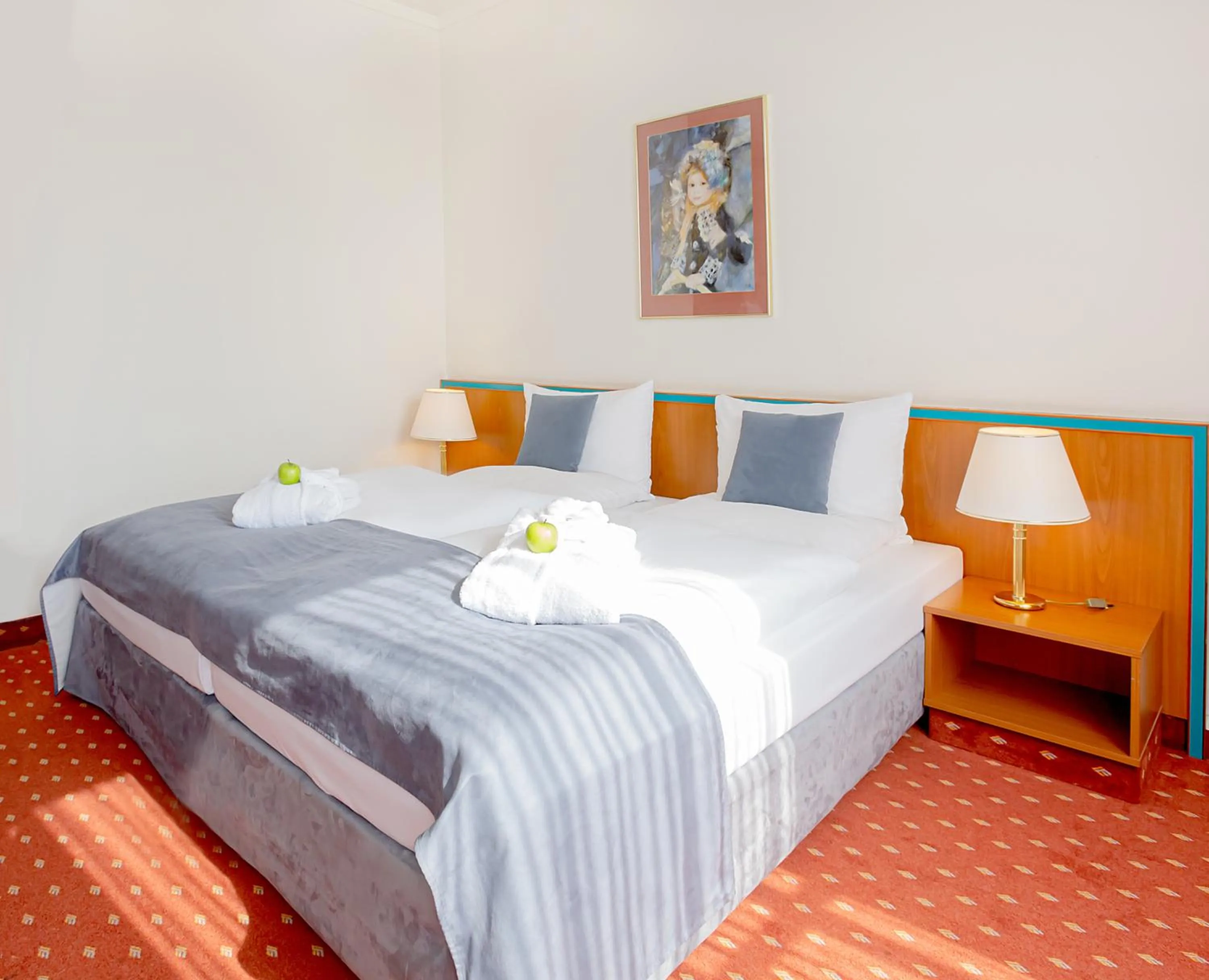 Photo of the whole room, Bed in Dorint Hotel Leipzig