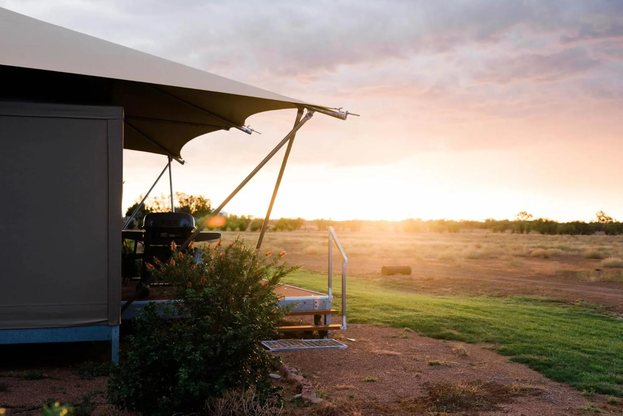 Property building in Mitchell Grass Retreat