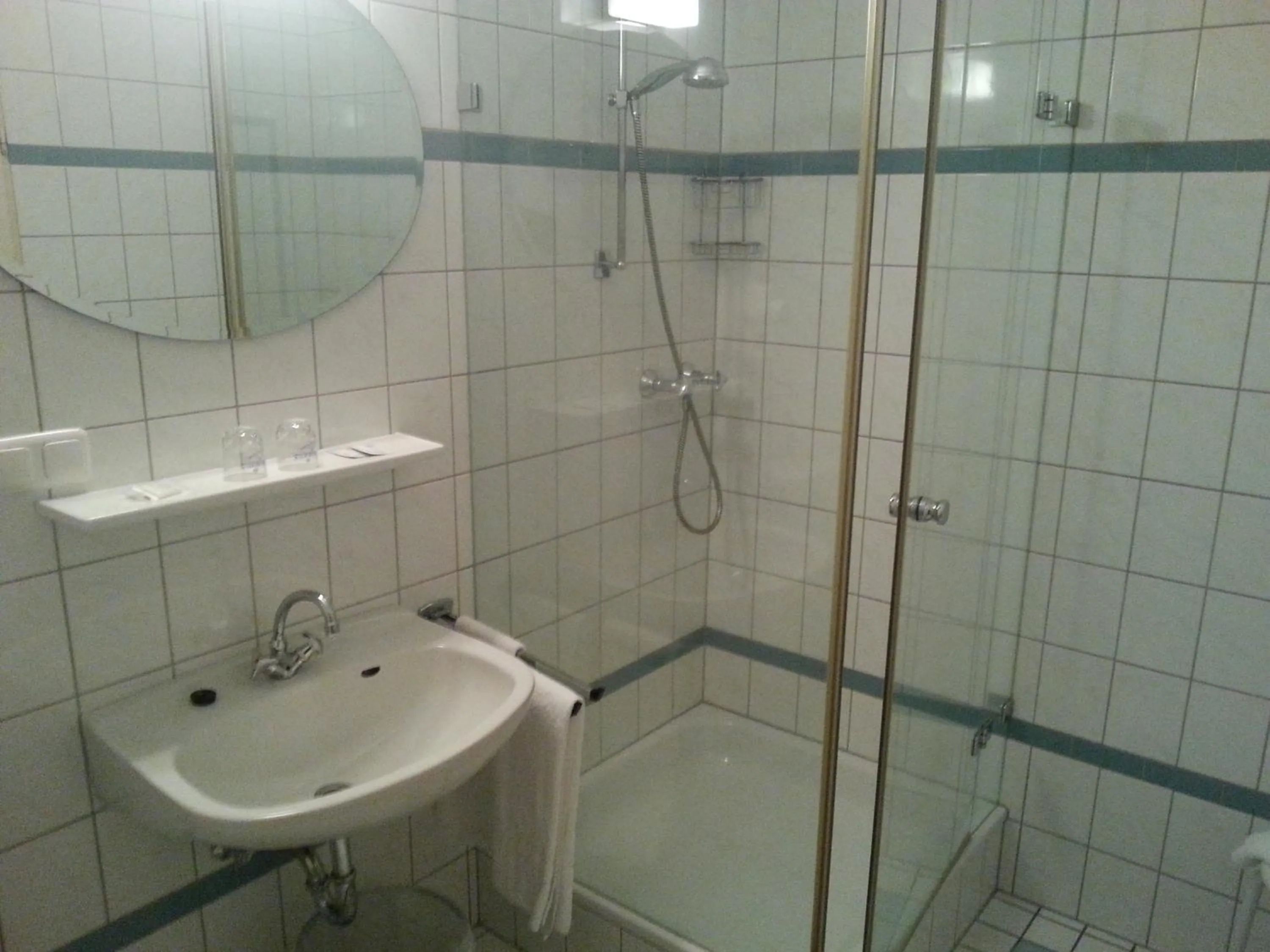 Bathroom in Hotel Restaurant Rückert