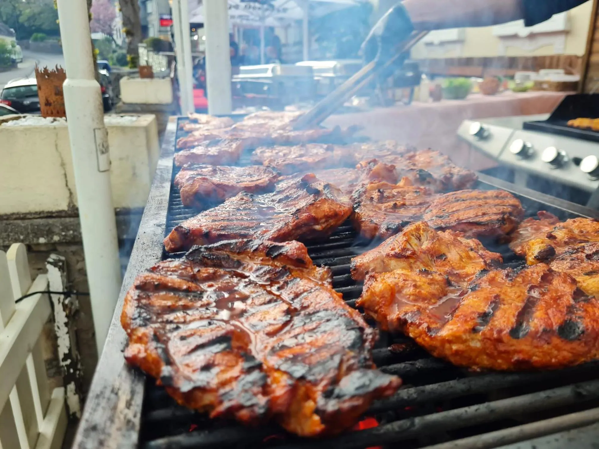 Balcony/Terrace in Hotel Restaurant Rückert