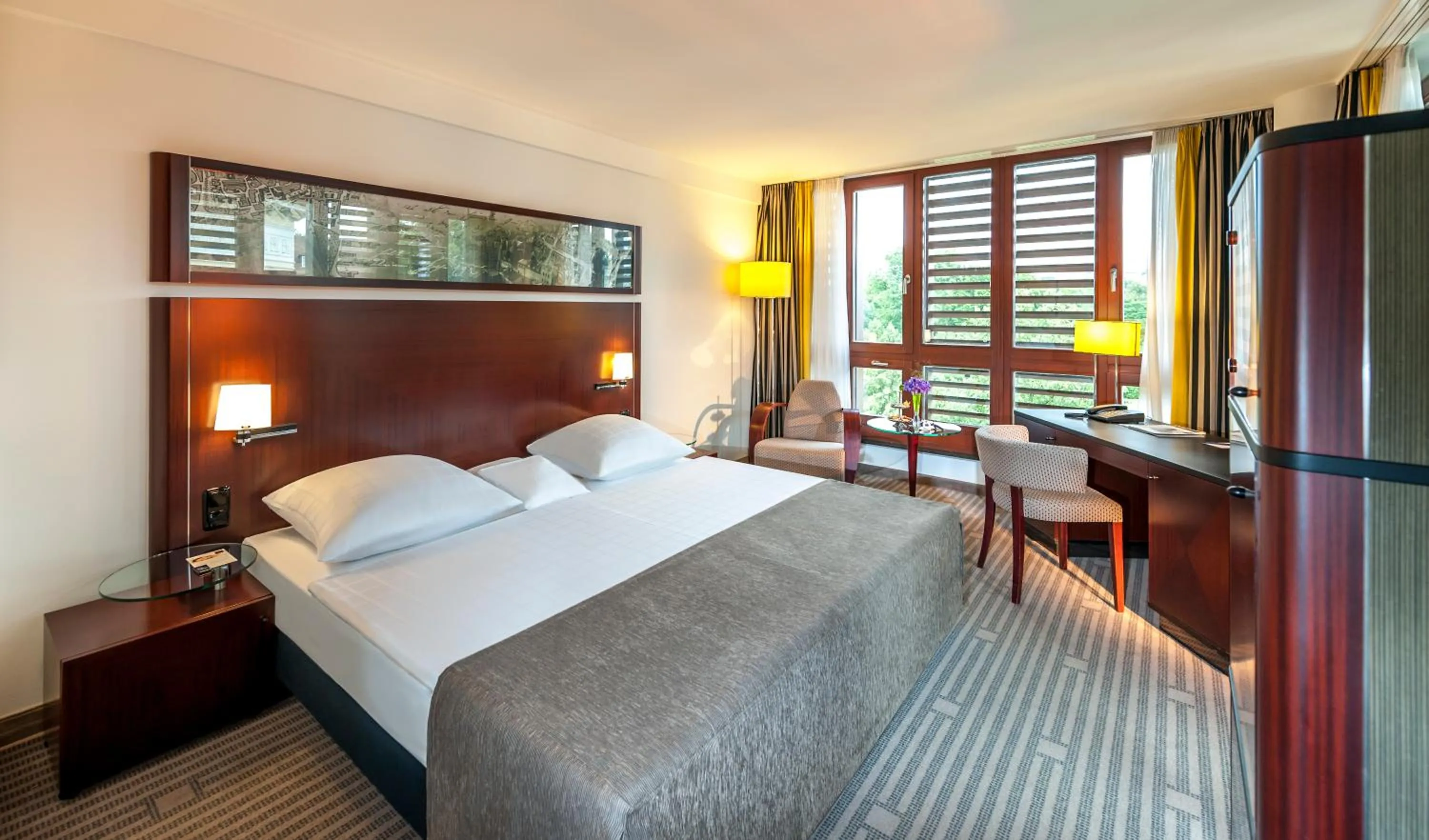 Bed in Dorint Am Goethepark Weimar