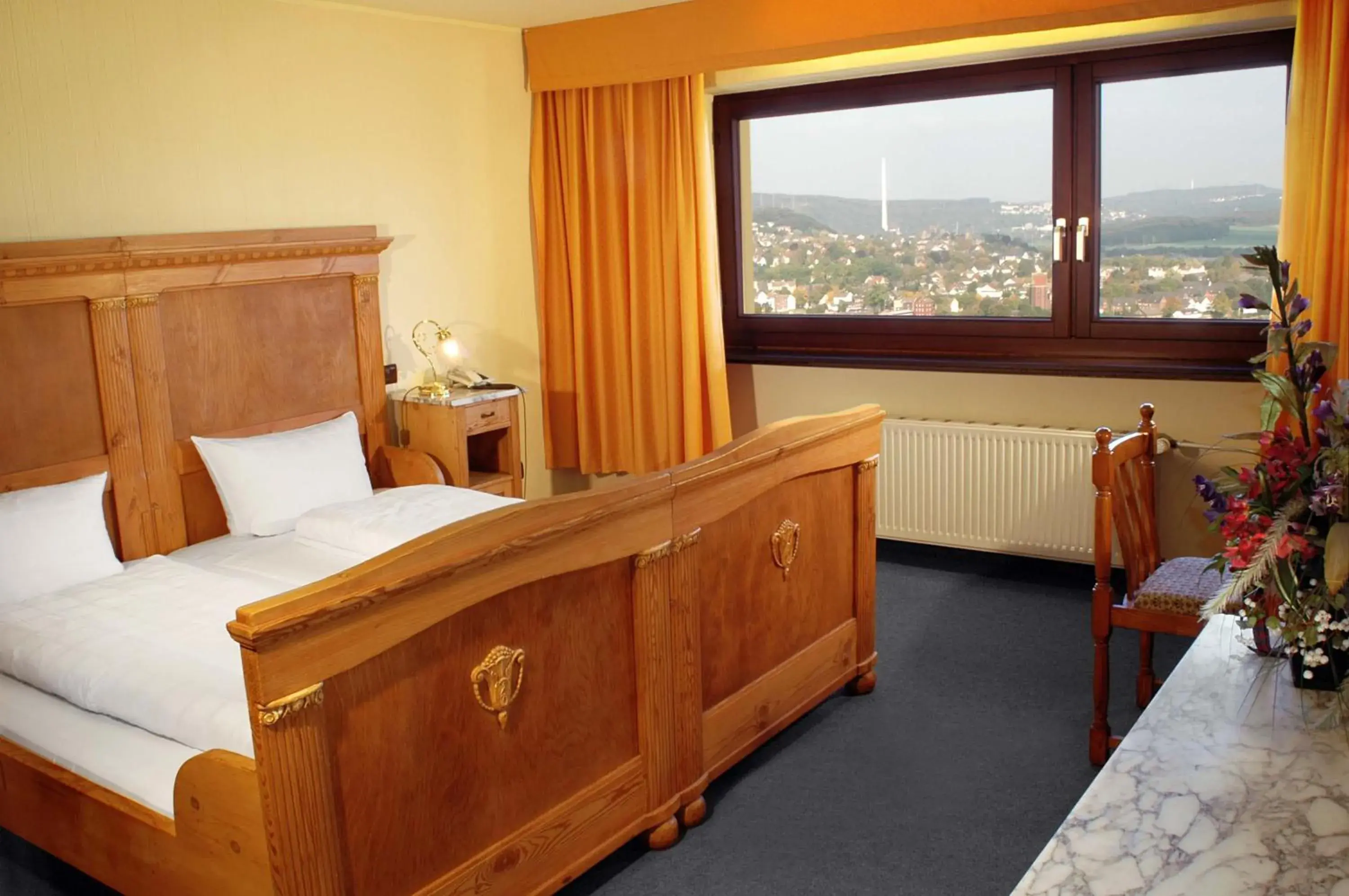 Panorama Double Room - single occupancy in Burghotel Volmarstein Panorama Double Room - single occupancy in Burghotel Volmarstein