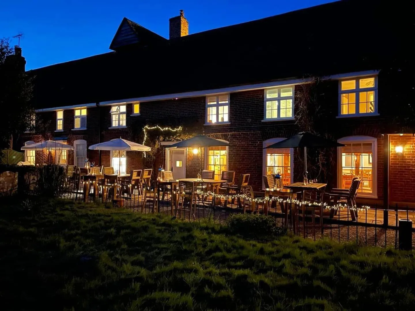 Garden in The Bell Inn