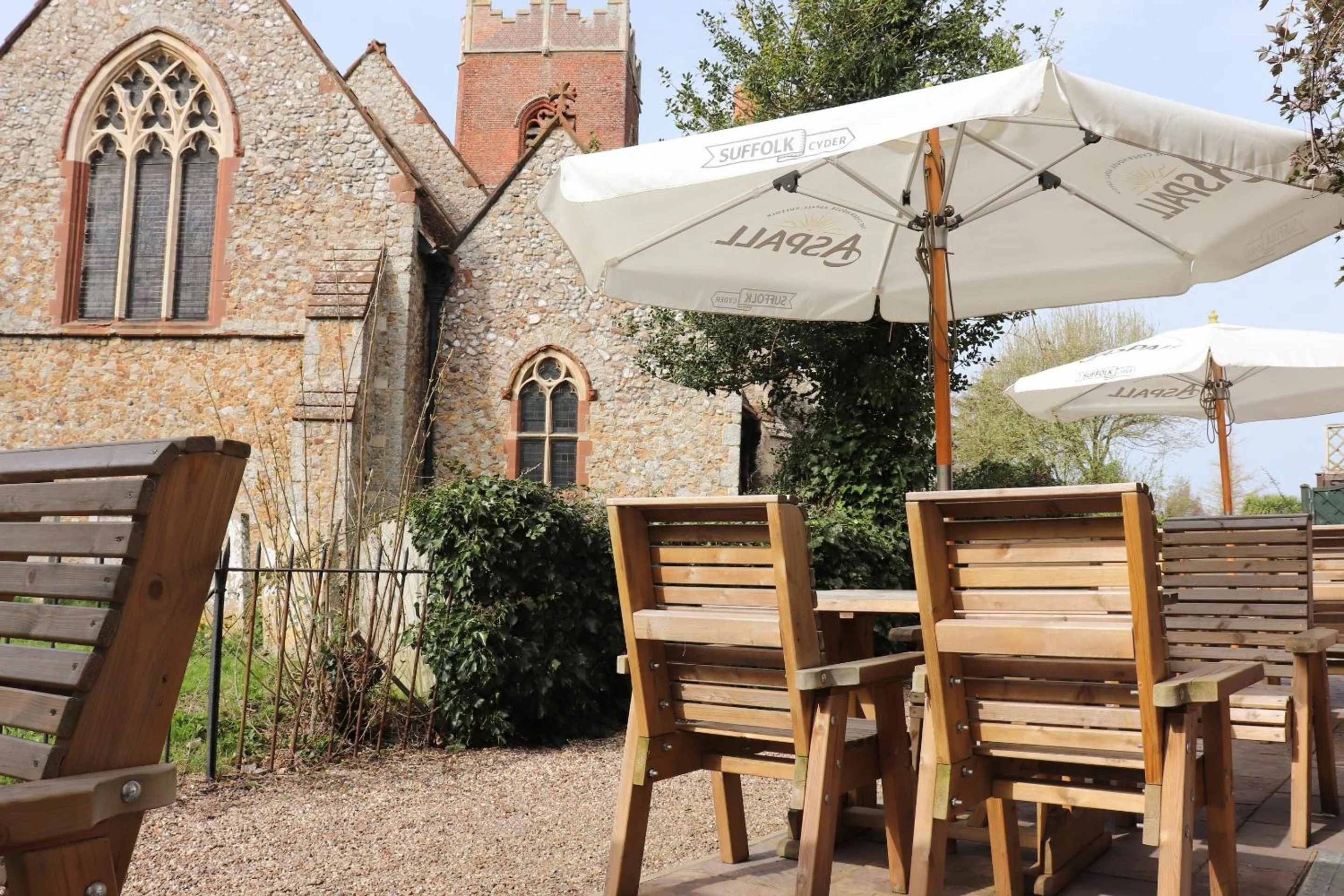 Garden in The Bell Inn